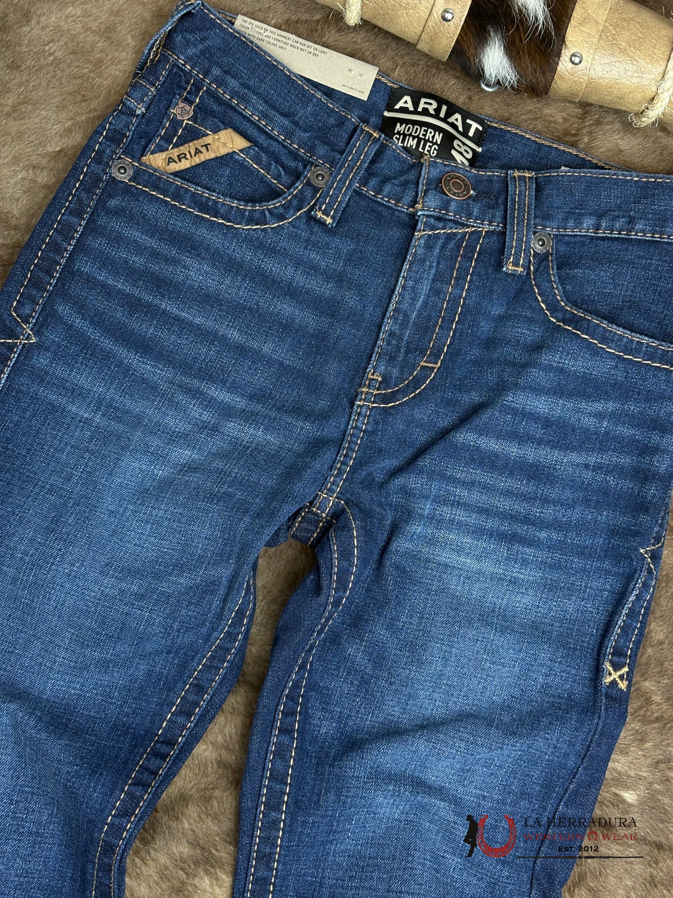 Men’s Ariat M8 Modern Slim Leg Brenham Jeans - 1397 ARIAT JEANS