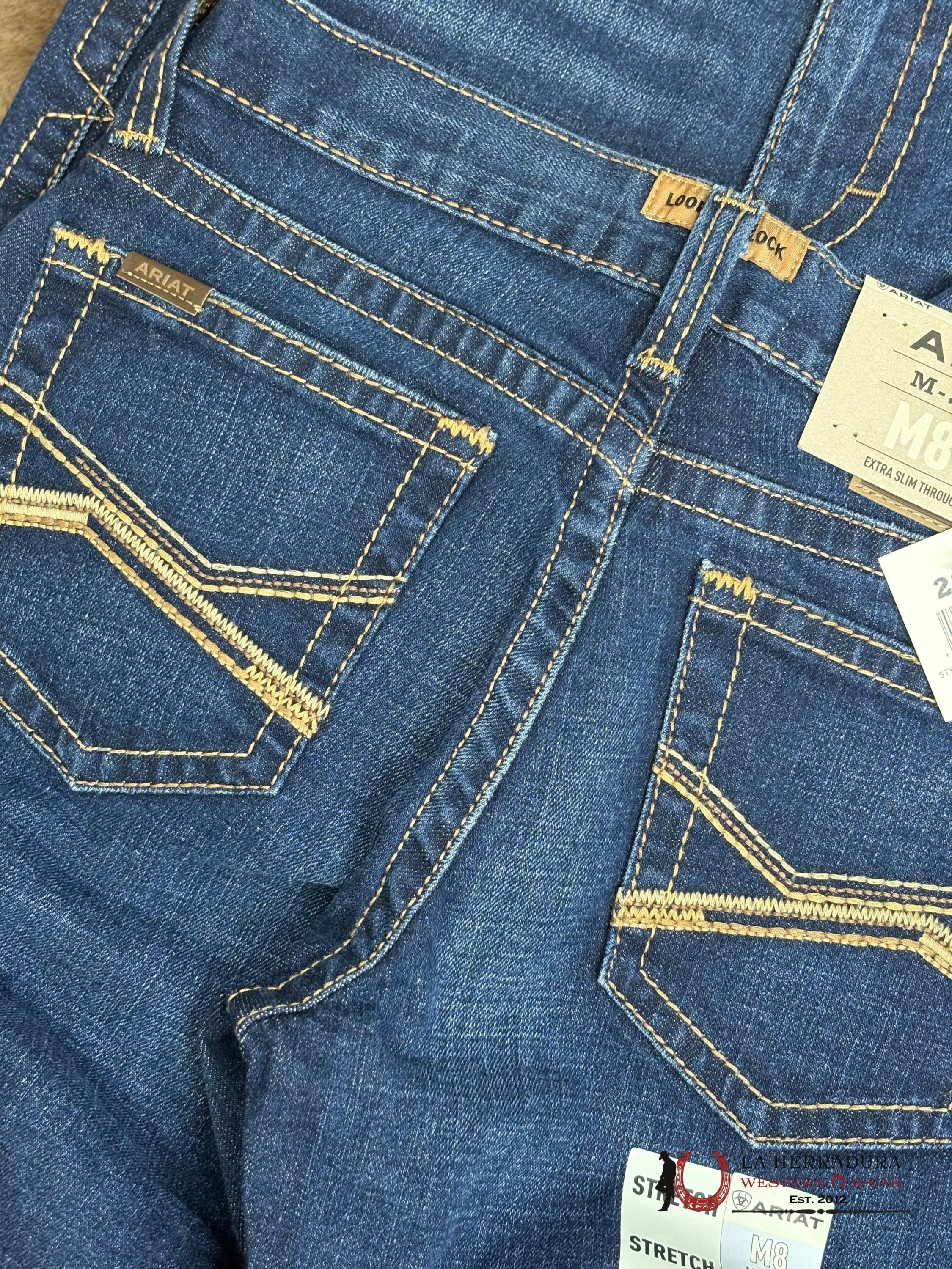 Men’s Ariat M8 Modern Slim Leg Brenham Jeans - 1397 ARIAT JEANS