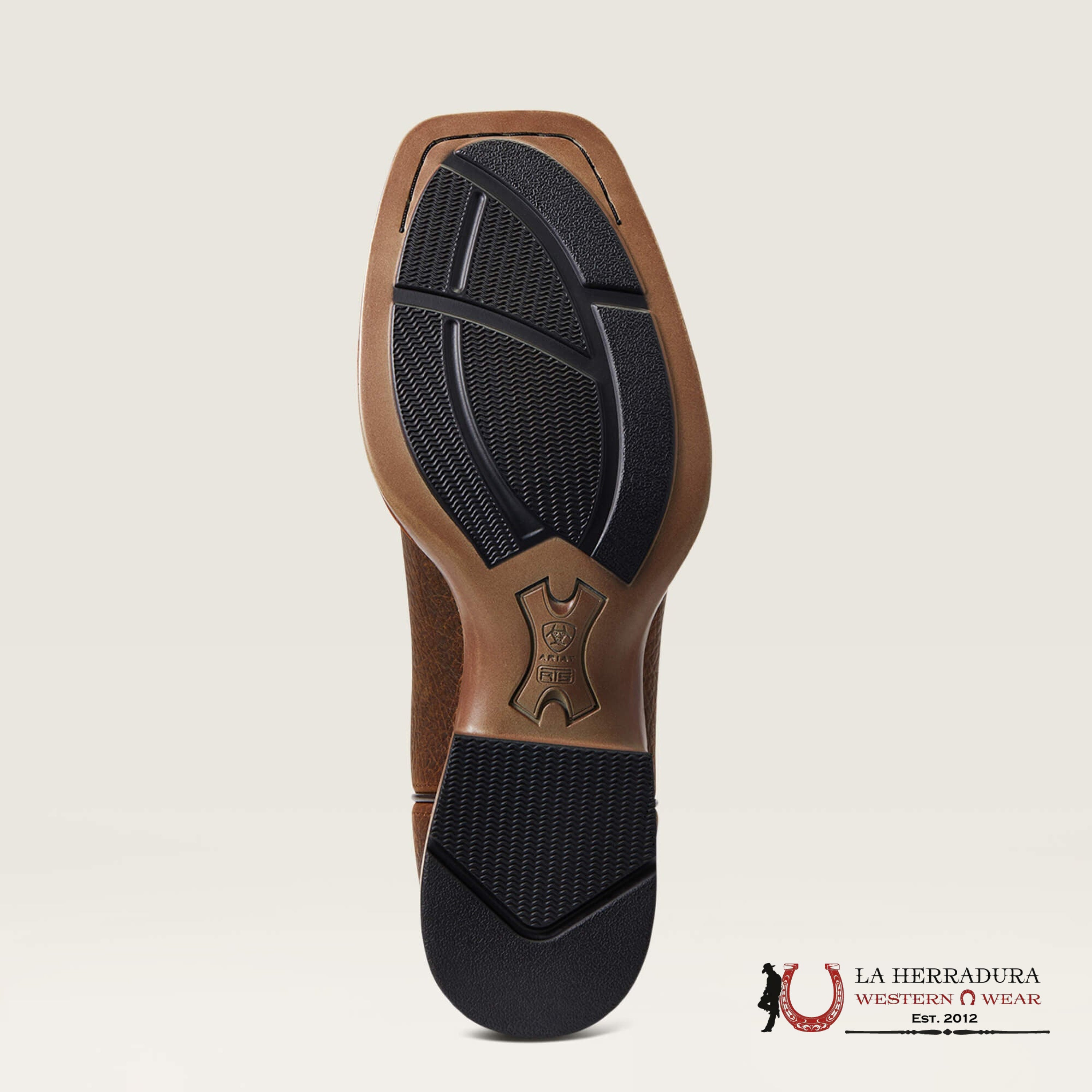 Mens Ariat Rowder Ventek Earth/Mack Brown Botas Hombres