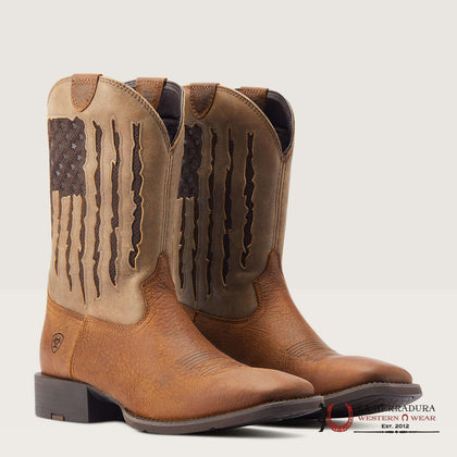 MENS ARIAT SPORT MY COUNTRY VentTEK FAITHFUL BROWN- 10044564