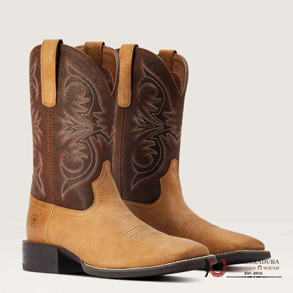 HOMBRE ARIAT SPORT PARDNER TAN MATE BUCK/CRUNCH CHOCOLATE 10042392