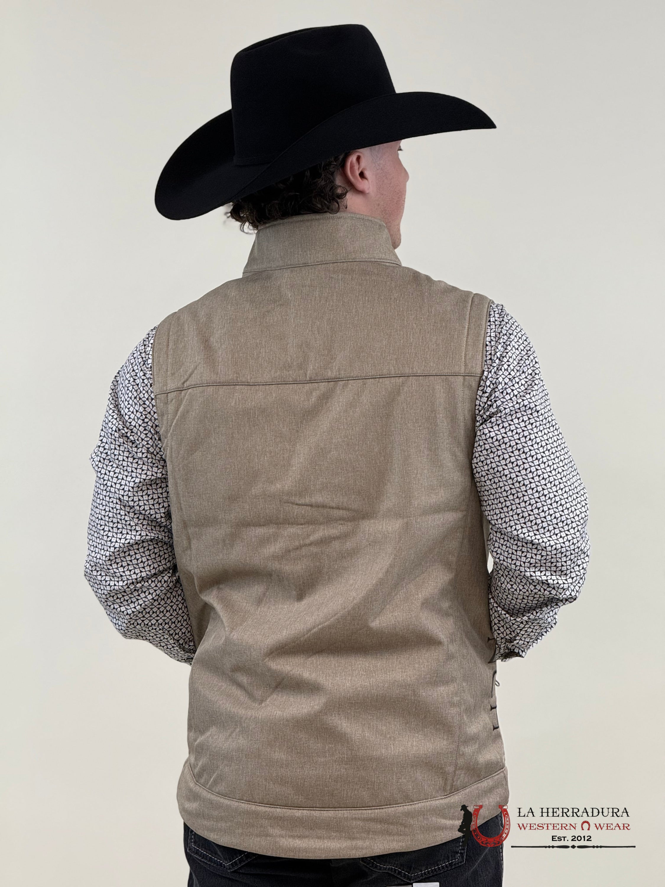 Mens Cinch Bonded Vest Tan Ropa Hombres