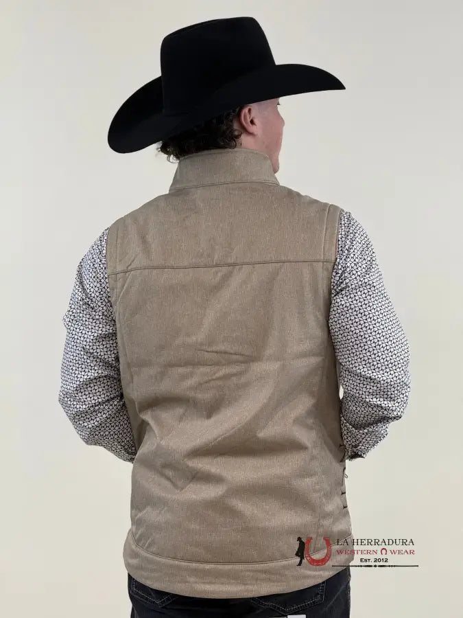 Mens Cinch Bonded Vest Tan Ropa Hombres