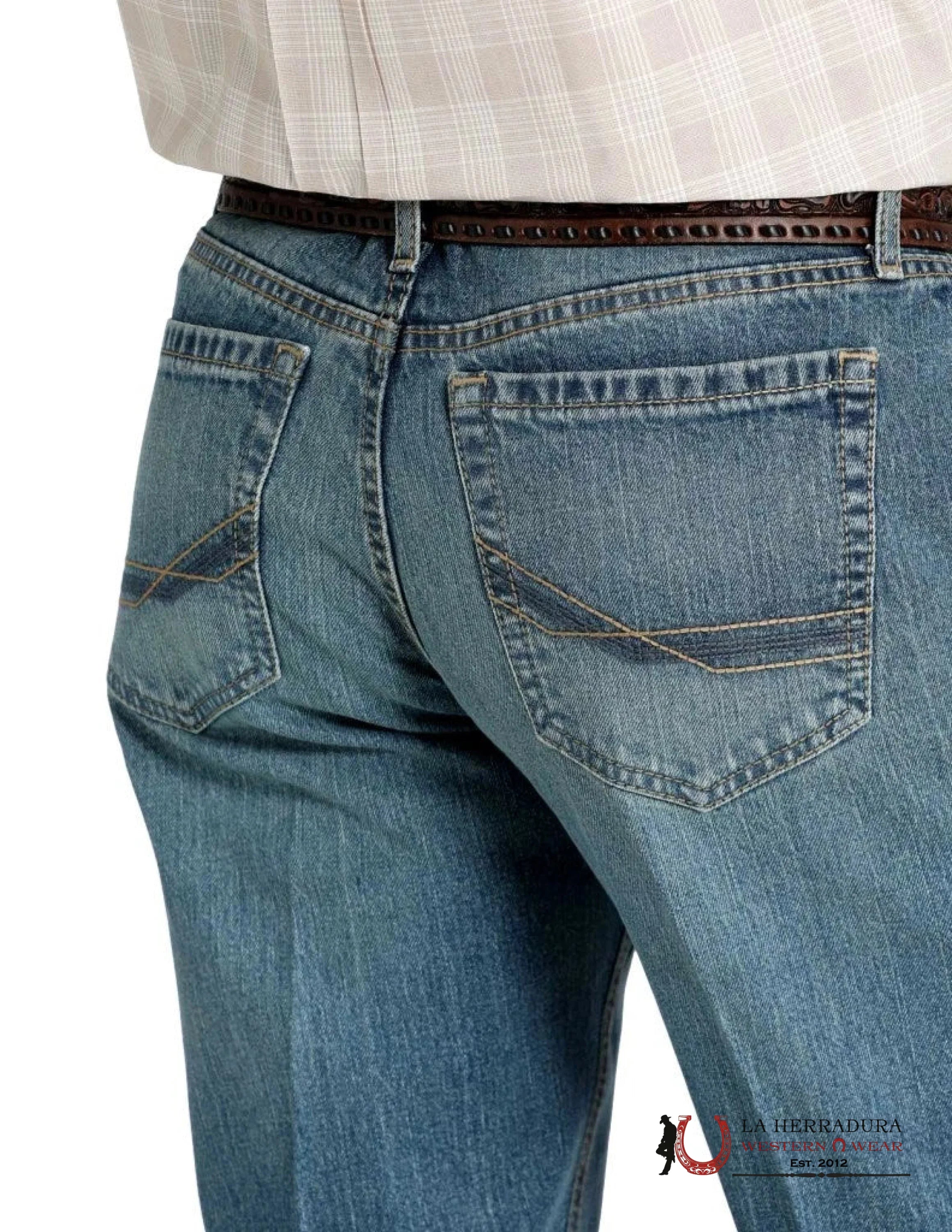 MENS CINCH JEAN GRANT RELAXED BOOT CUT MID RISE MB31337001 ROPA HOMBRES