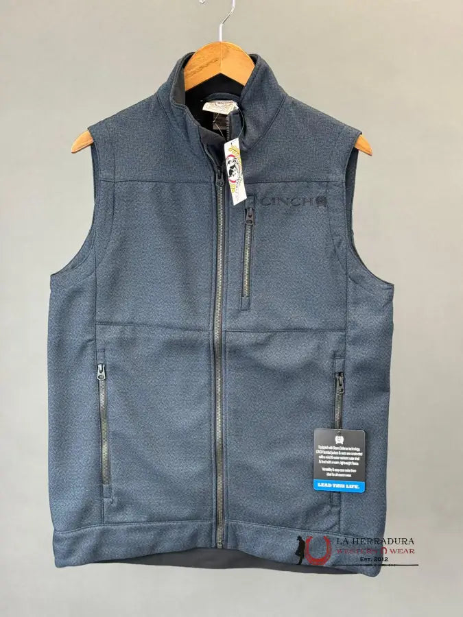 Men’s Cinch Navy Vest Ropa Hombres