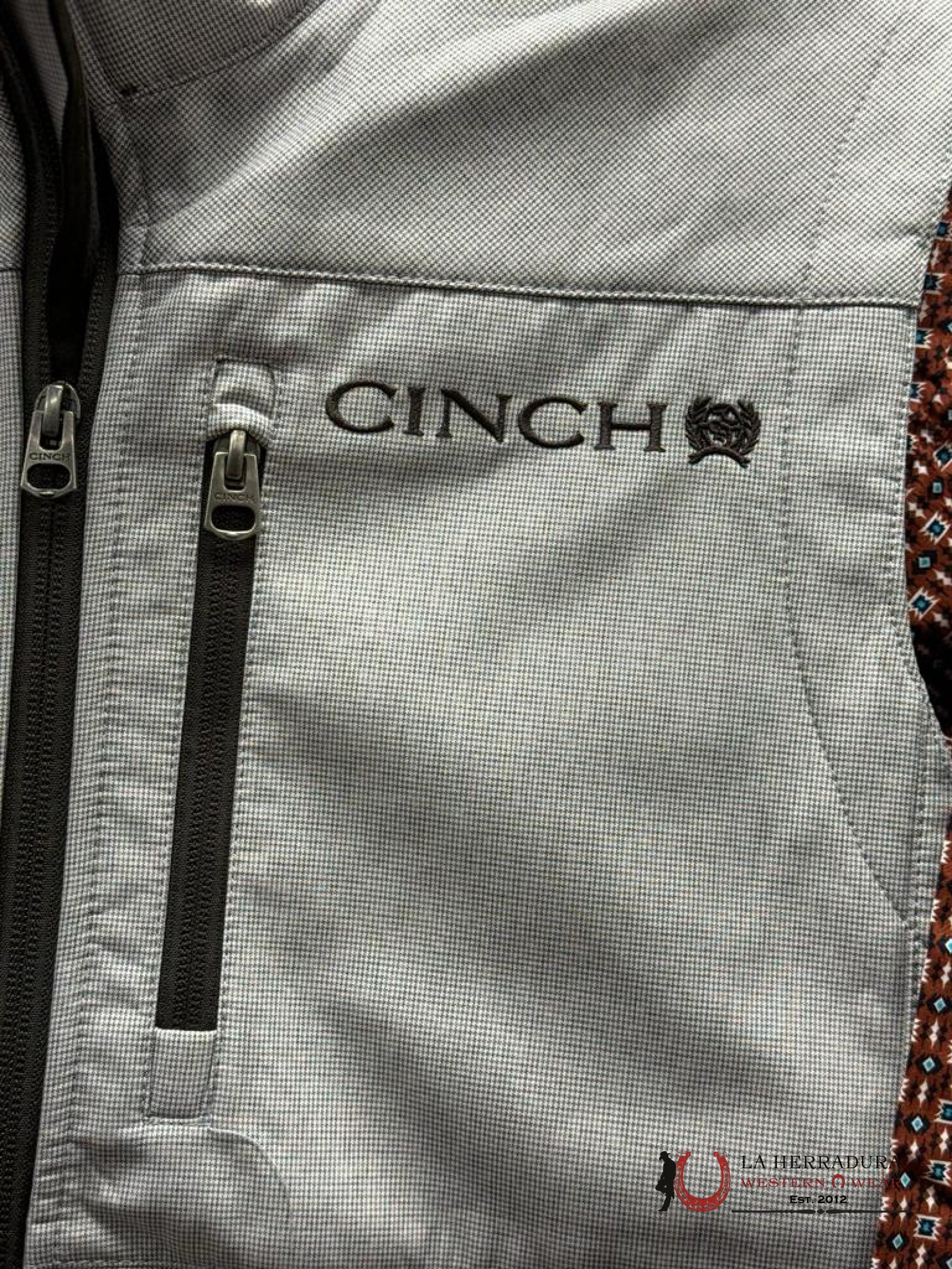 Men’s Cinch Vest Gray Ropa Hombres