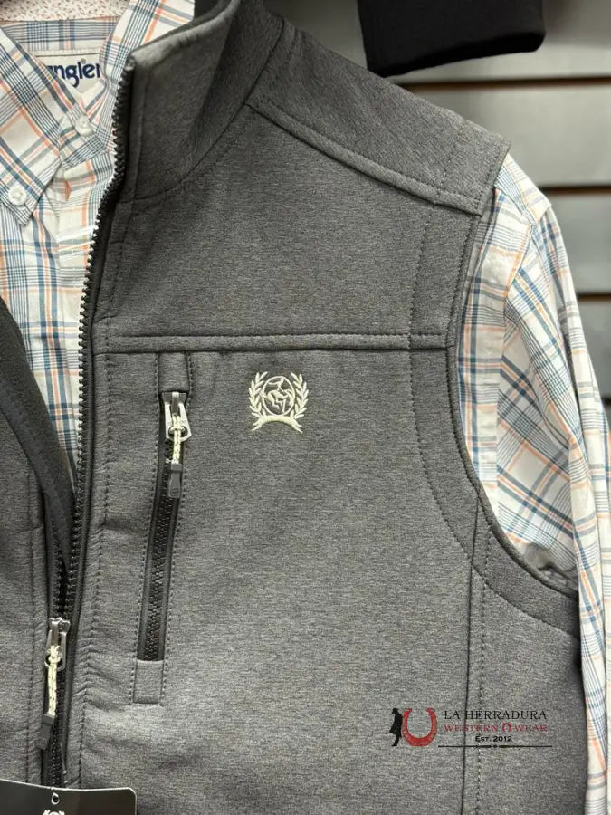 Mens Cinch Vest Gray Ropa Hombres