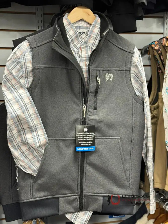 Mens Cinch Vest Gray Ropa Hombres