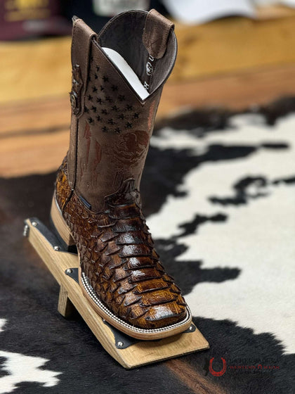 BOTA HOMBRE MIEL BRILLANTE CLON NORMAL