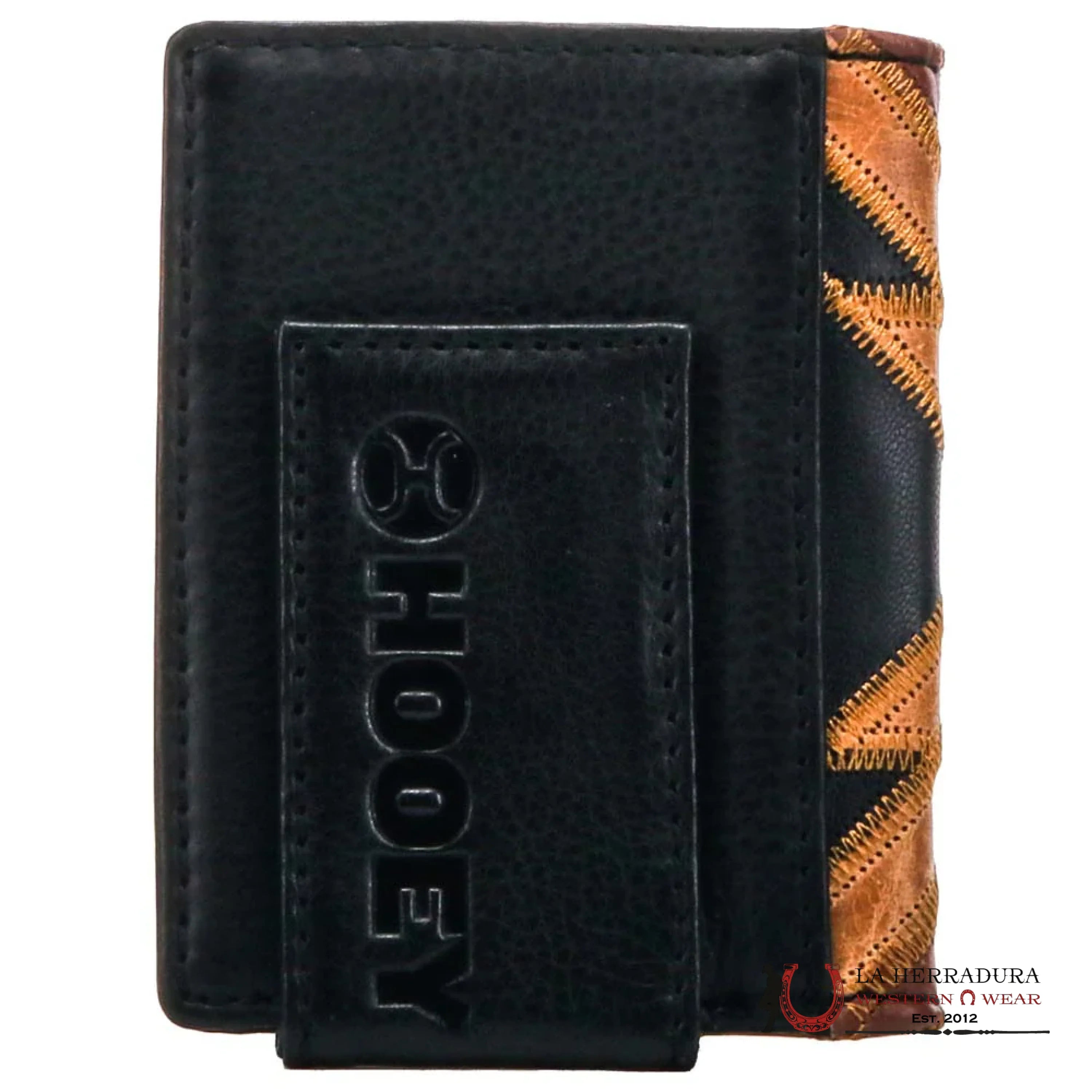 MENS HOOEY BI-FOLD BROWN WALLET- HFBF007-BRBK ACCESORIOS