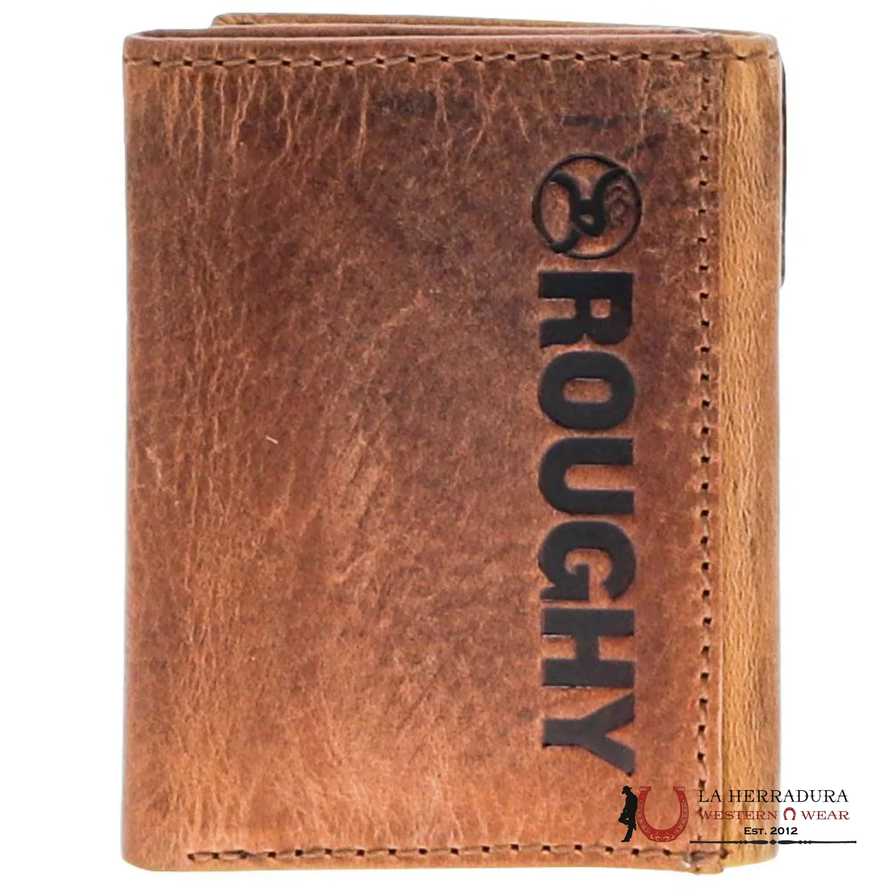 MENS HOOEY BROWN TRI-FOLD WALLET- RTF008-TNBR ACCESORIOS