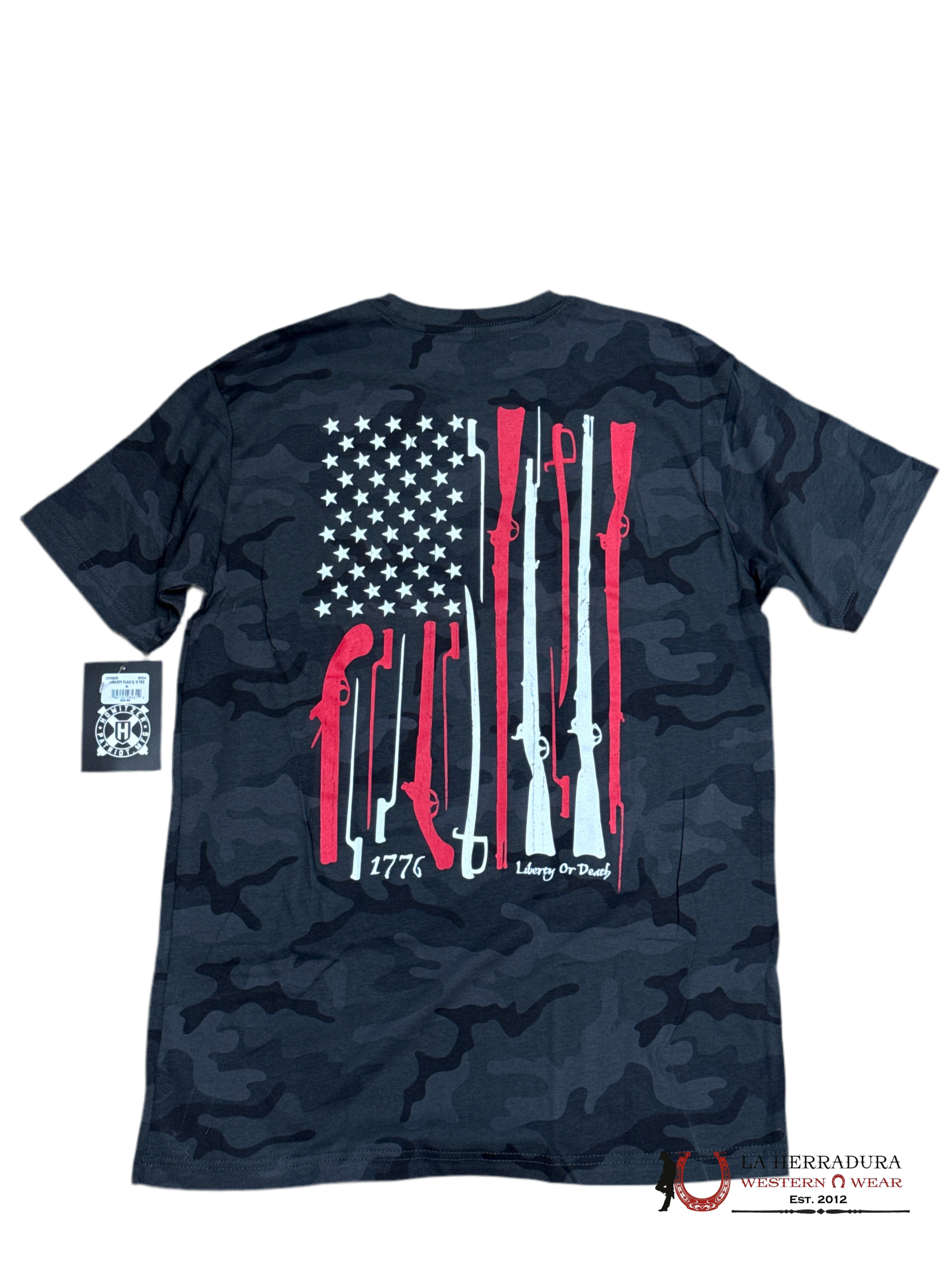 MENS HOWITZER TSHIRT -LIBERTY FLAG SS TRE CV3839 ROPA HOMBRES