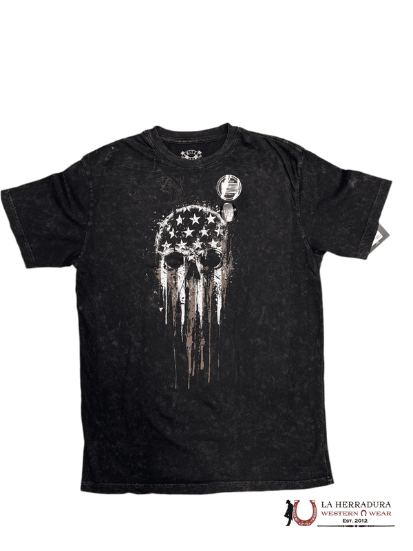 CAMISETA DE HOMBRE HOWITZER -CALAVERAS DE PERSONAS SS TEE CV3458
