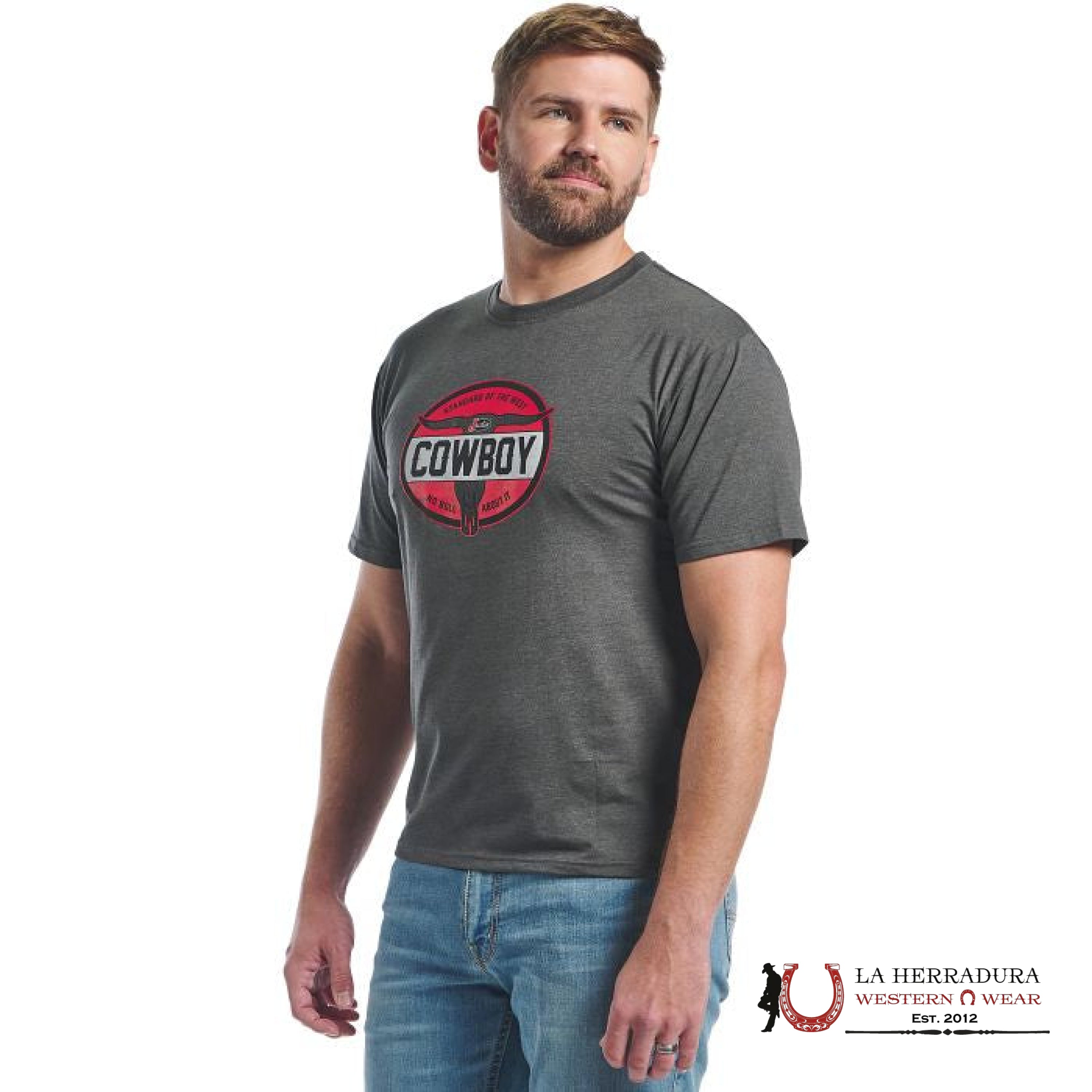 MENS JUSTIN TSHIRT - NO BULL ABOUT IT TEE ROPA HOMBRES