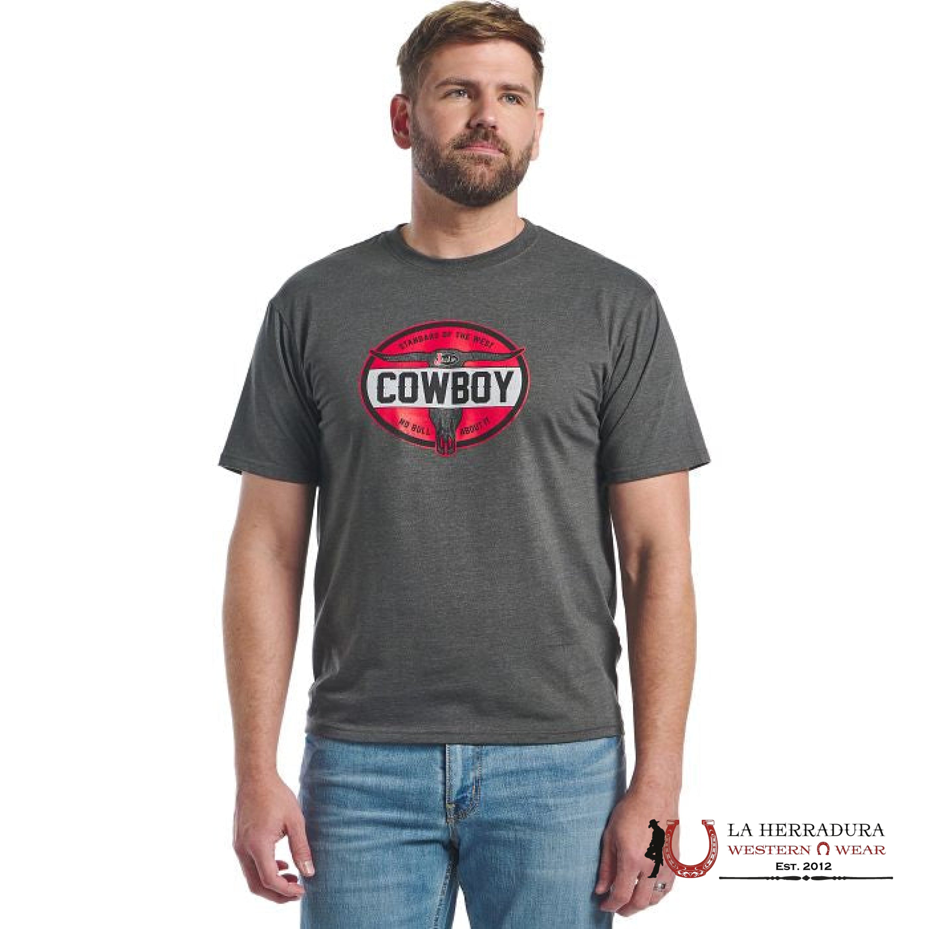 MENS JUSTIN TSHIRT - NO BULL ABOUT IT TEE ROPA HOMBRES