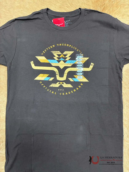 CAMISETA HOMBRE KIMES CHOCOLATE OSCURO