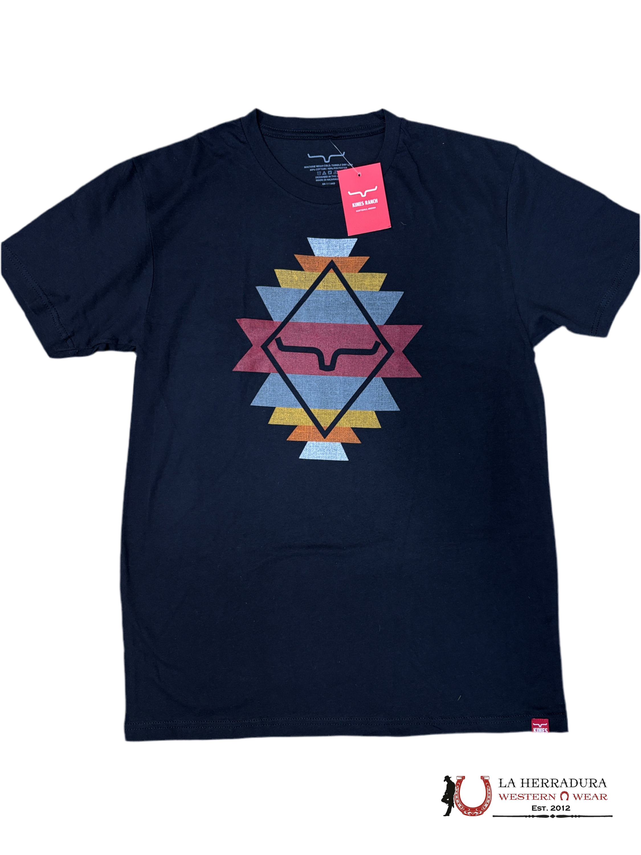 MENS KIMS RANCH -LAYERS BLACK TSHIRT ROPA HOMBRES