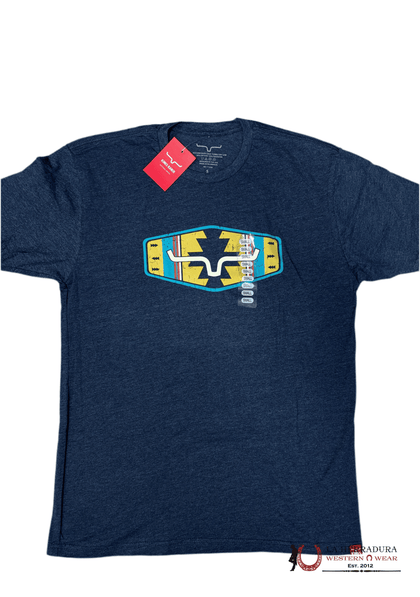 MENS KIMS RANCH -WEAVE MIDNIGHT NAVY TSHIRT