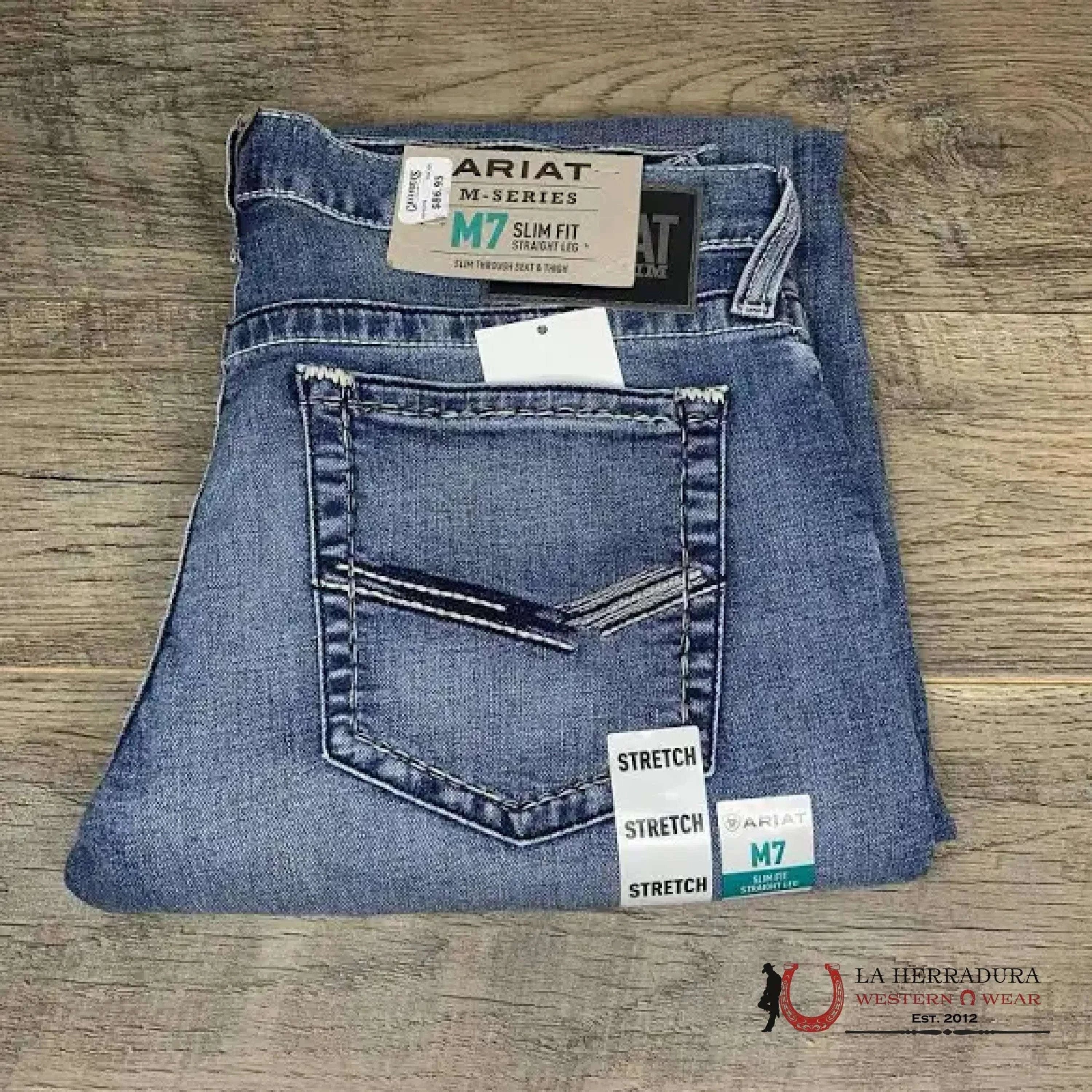 MENS M7 ARIAT SLIM FIT GAVIOTA 10042206 ARIAT JEANS