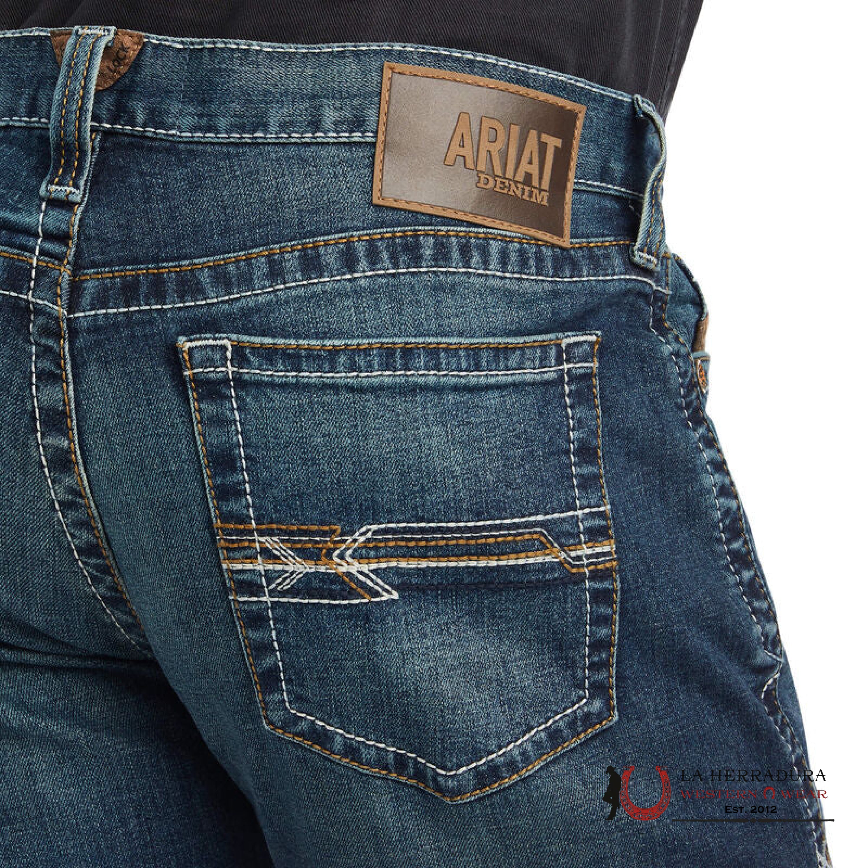 MENS M7 ARIAT SLIM FIT GLENRIO 10042205 ARIAT JEANS