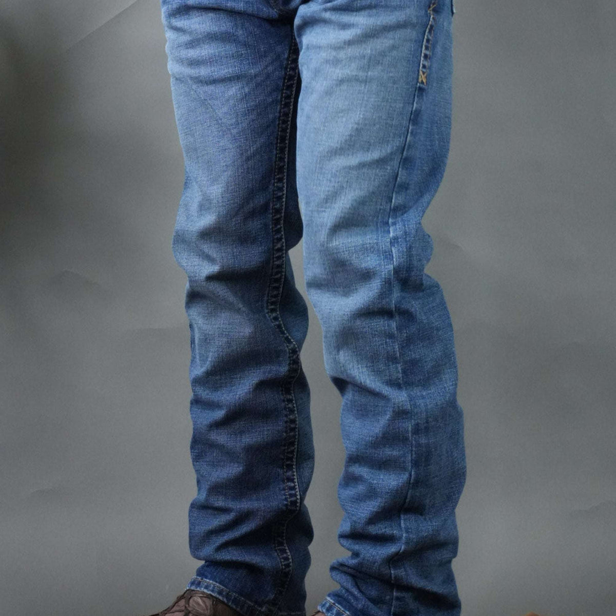MENS M7 ARIAT WASH HEATH SLIM FIT STRAIGHT LEG BOOT CUT JEANS 