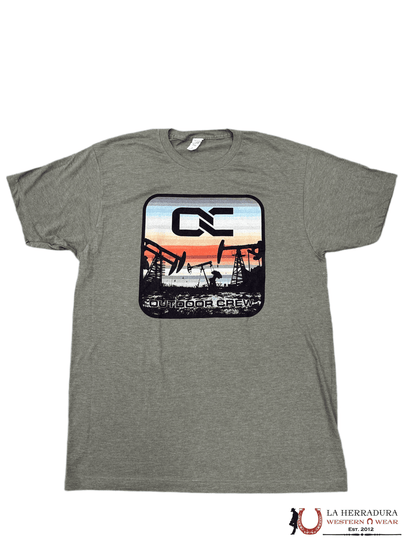 MENS OUTDOOR CREEK- WELL GREEN CONSTRUCTION SITE TSHIRT