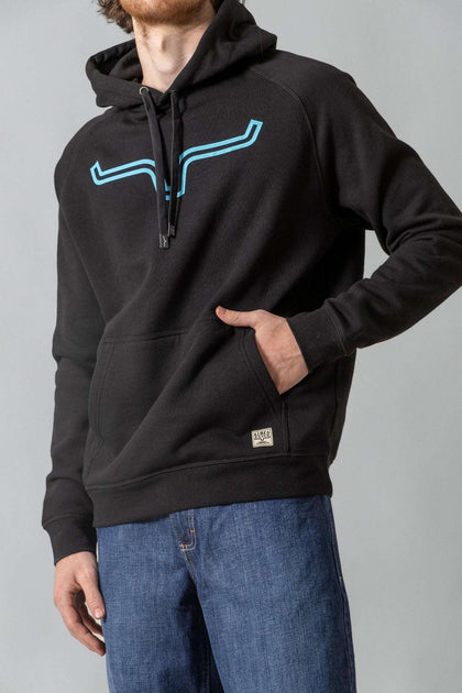 KIMES RANCH SUDADERA CON CAPUCHA OUTLIER PARA HOMBRE NEGRO