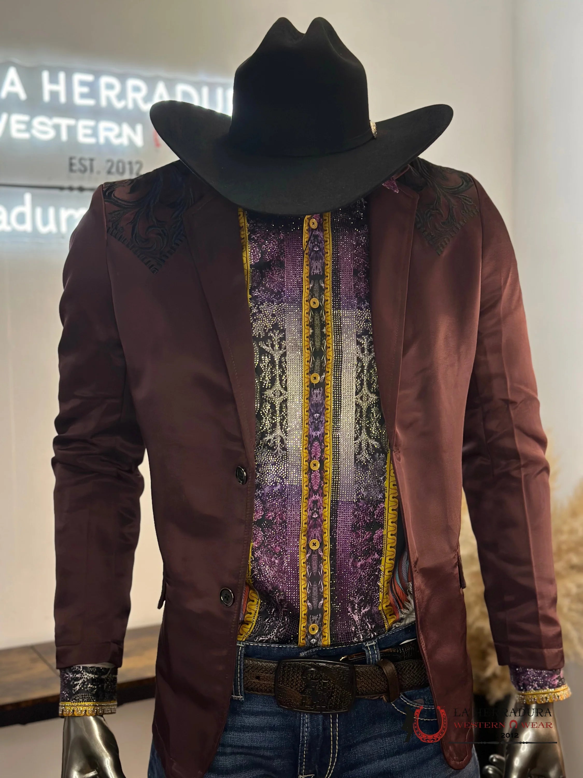 Barabas Pedrería Black 417 Long Sleeve Shirt Ropa Hombres