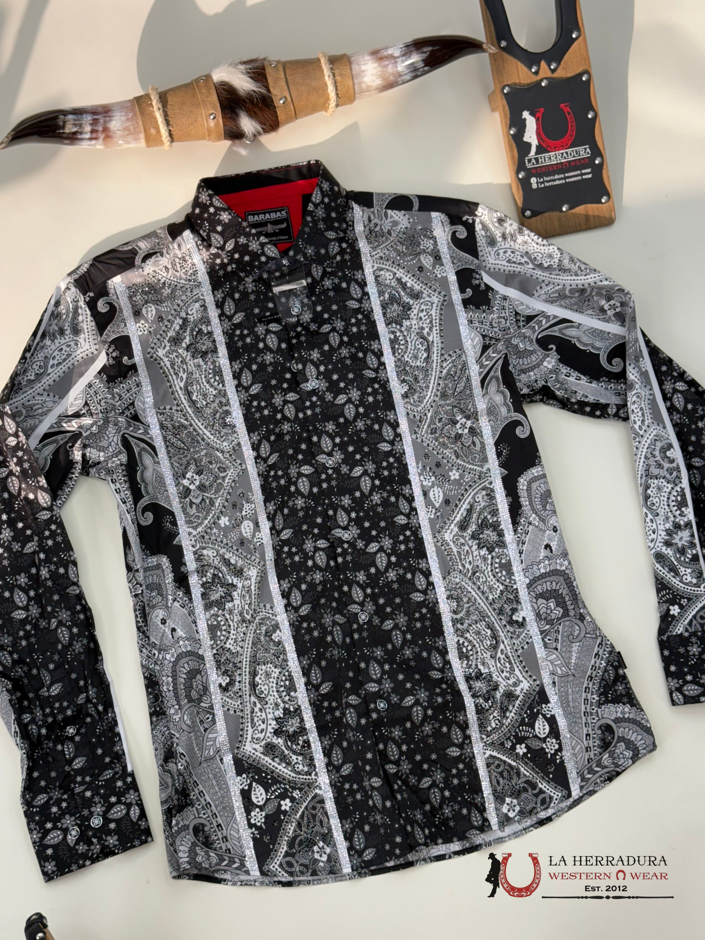 MENS PEDRERIA BLACK OWL PR01 LONG SLEEVE SHIRT ROPA HOMBRES