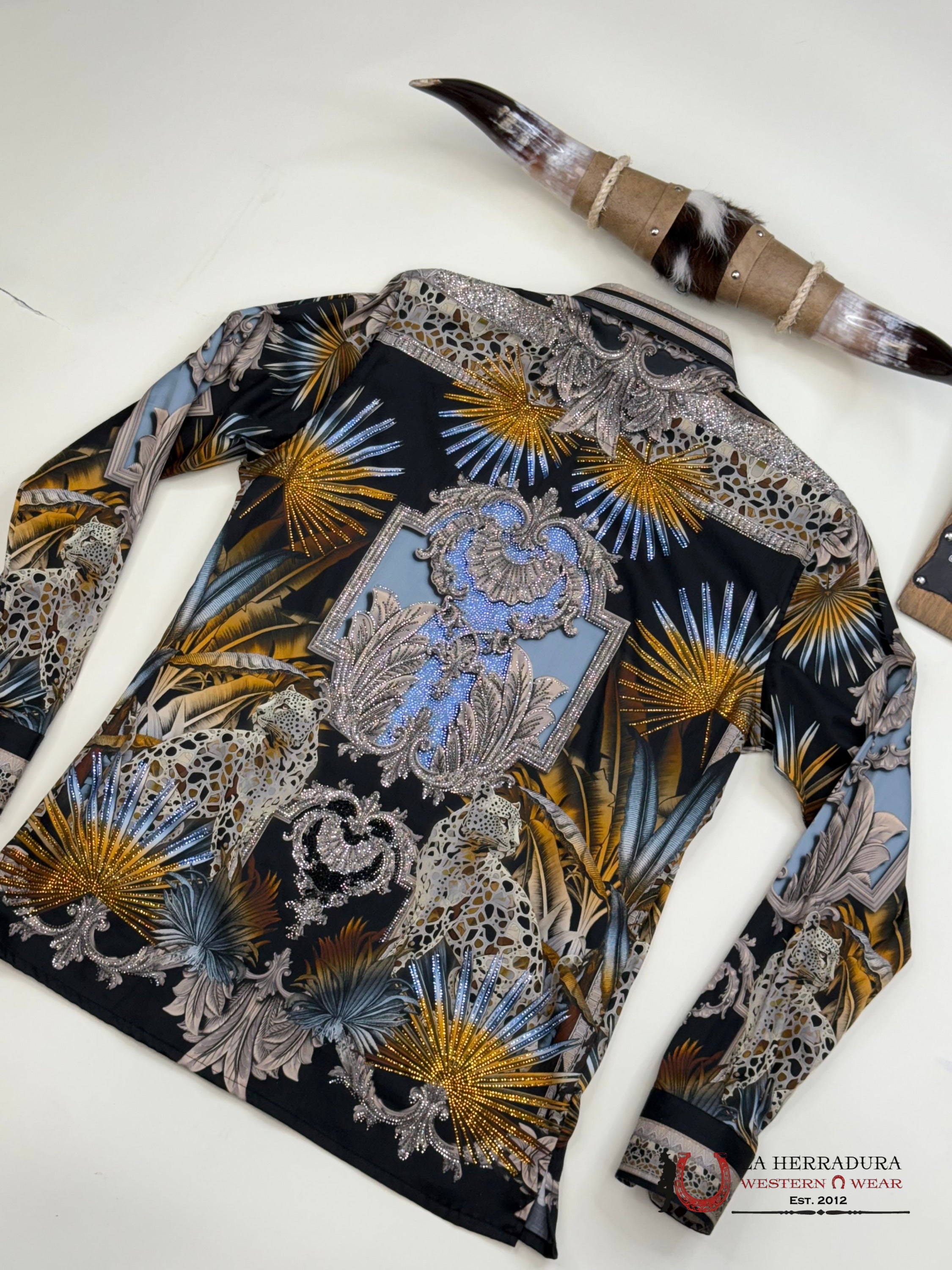 MENS PEDRERIA BLACK WITH YELLOW LONG SLEEVE SHIRT PR437 ROPA HOMBRES