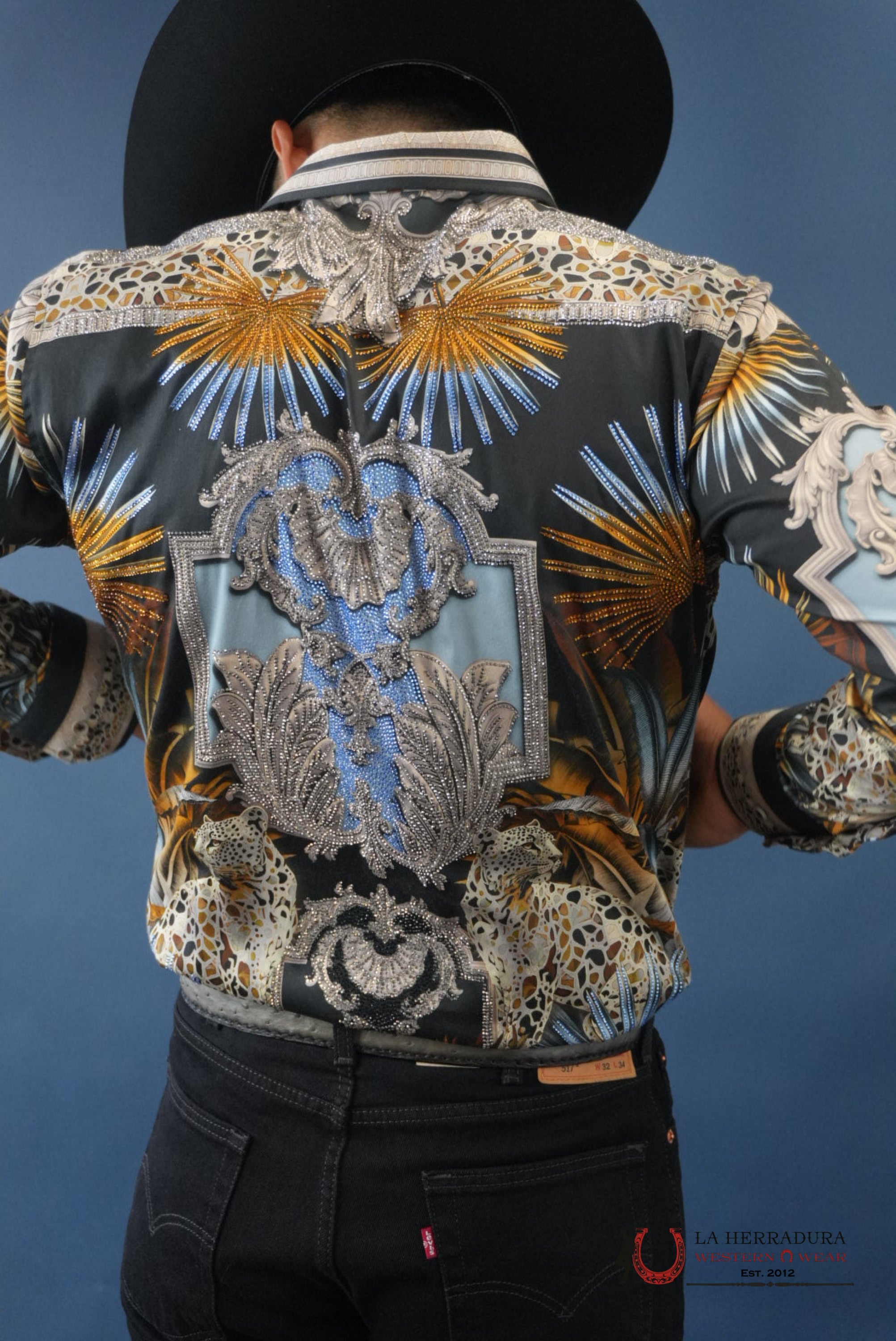 MENS PEDRERIA BLACK WITH YELLOW LONG SLEEVE SHIRT PR437 ROPA HOMBRES