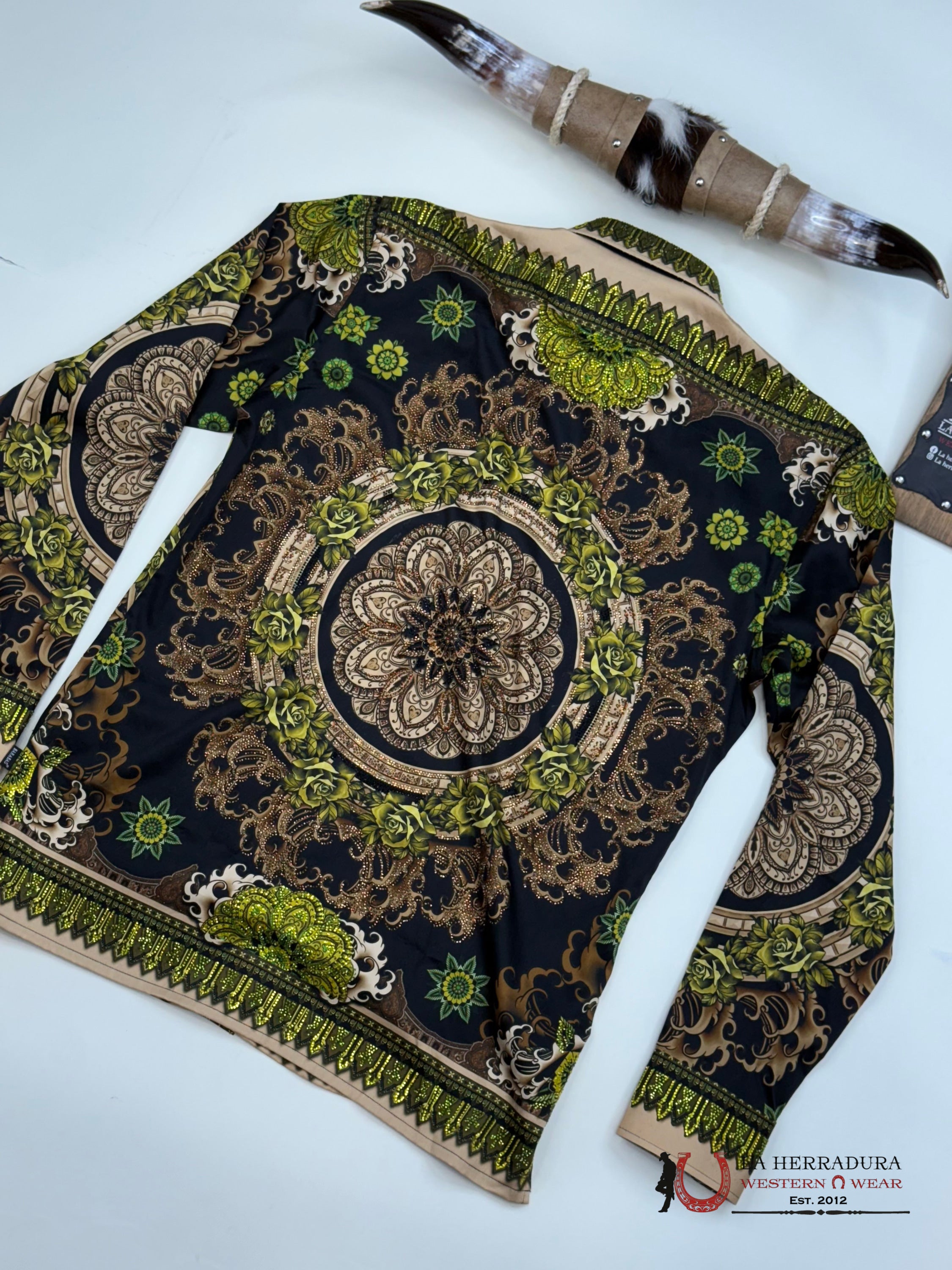 MENS PEDRERIA LIME AND GOLD PR413 ROPA HOMBRES