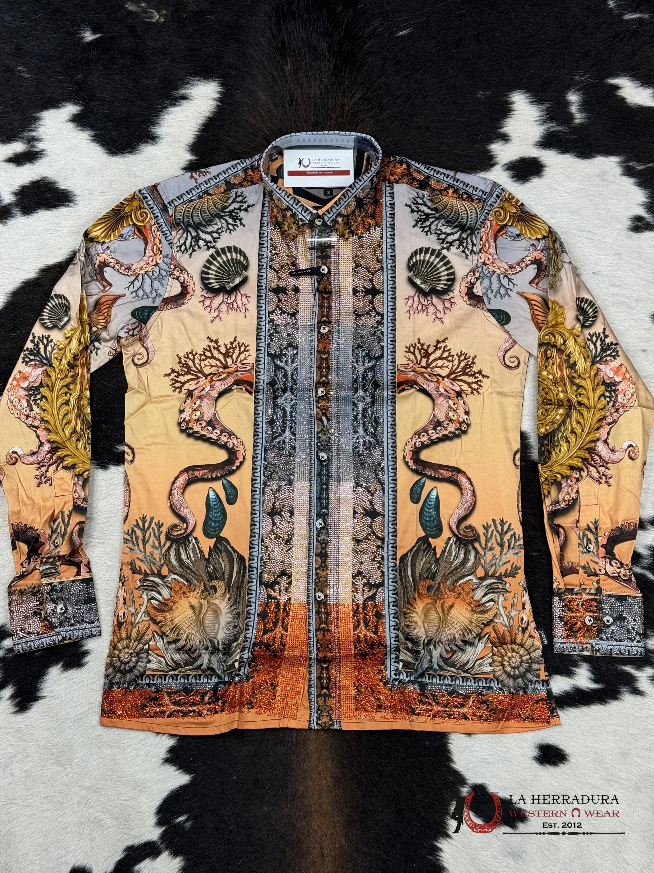 Barabas Pch -Peach 417 Long Sleeve Shirt Ropa Hombres