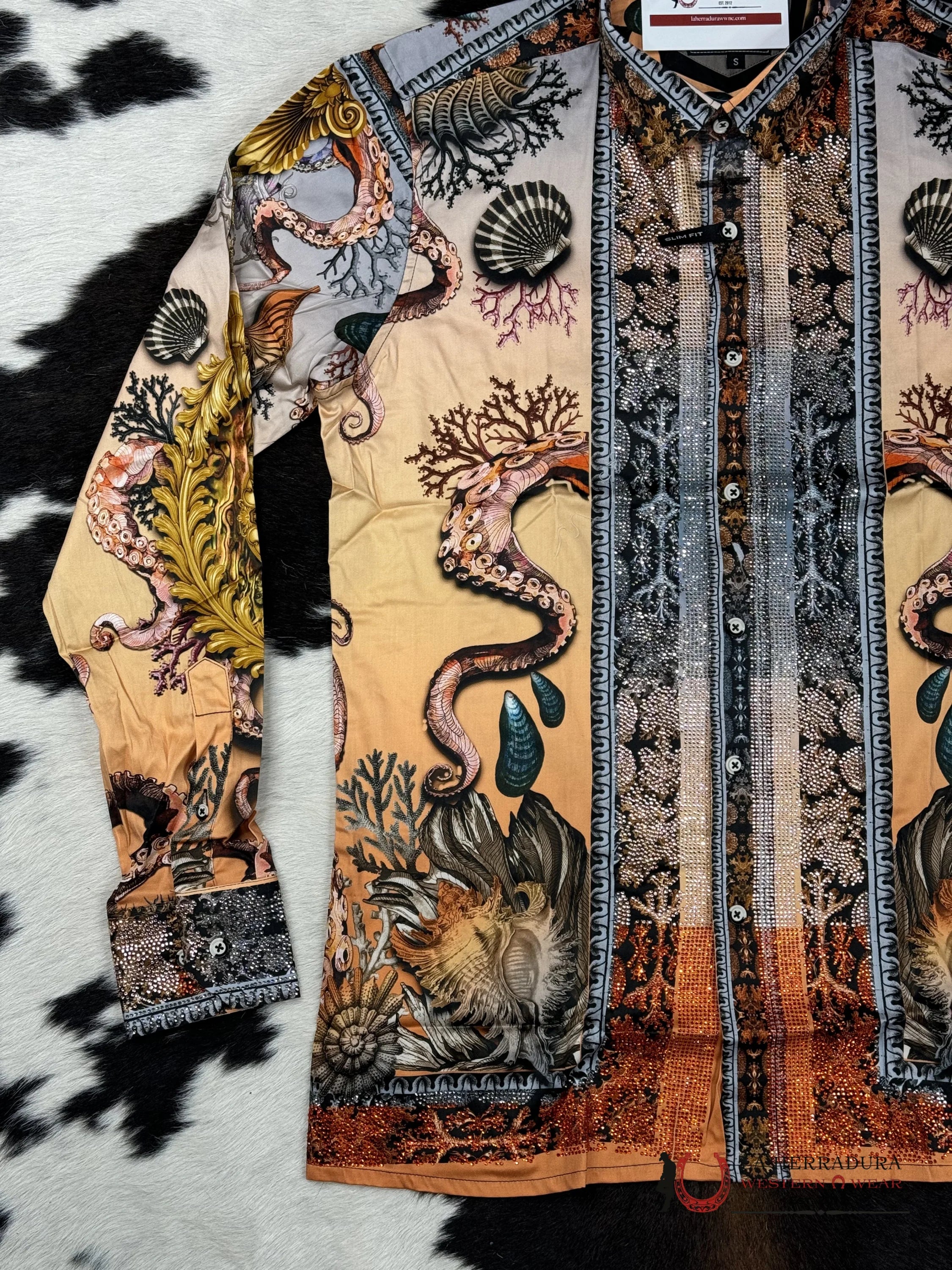 Barabas Pch -Peach 417 Long Sleeve Shirt Ropa Hombres