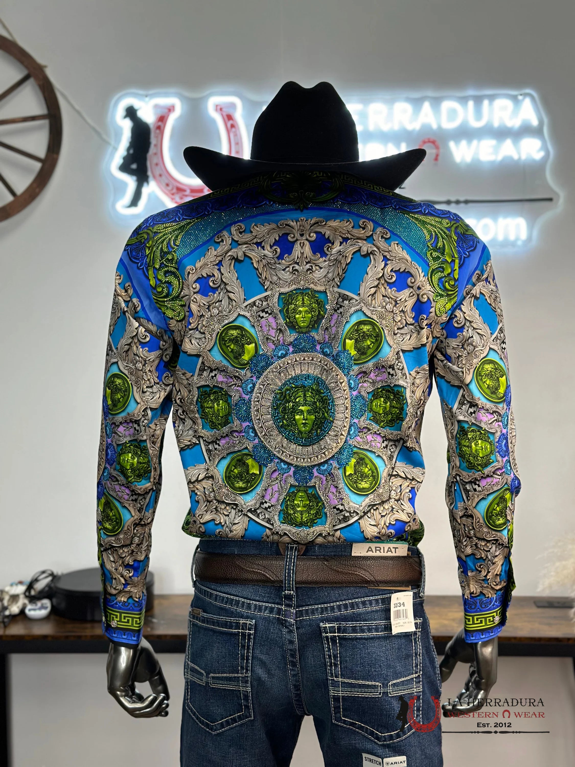 Barabas Pedrería Royal 416 Long Sleeve Shirt Ropa Hombres