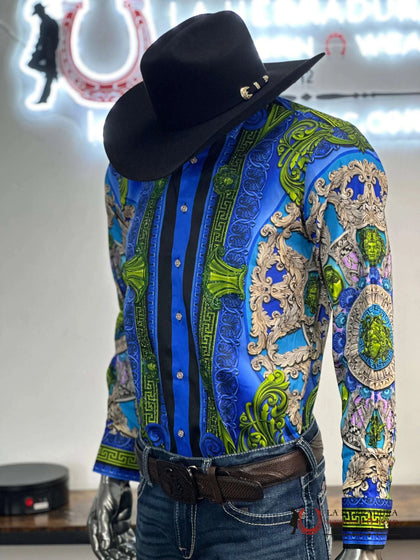 MENS PEDRERIA ROYAL LONG SLEEVE SHIRT 3SPR416