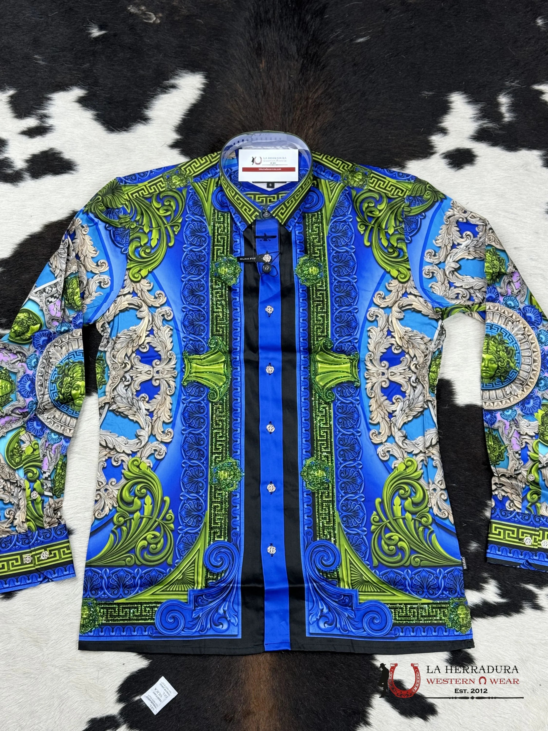 Barabas Pedrería Royal 416 Long Sleeve Shirt Ropa Hombres