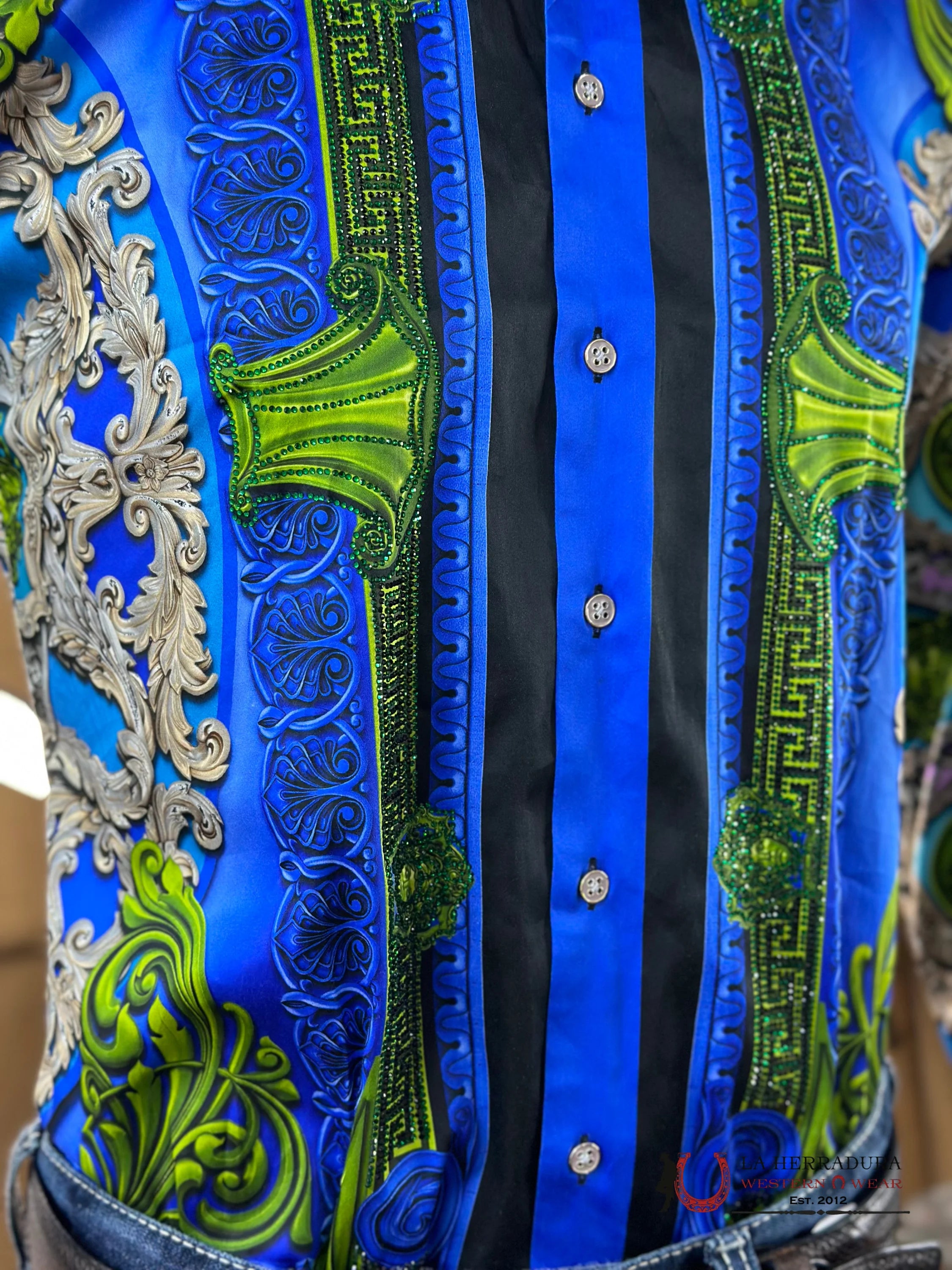 Barabas Pedrería Royal 416 Long Sleeve Shirt Ropa Hombres