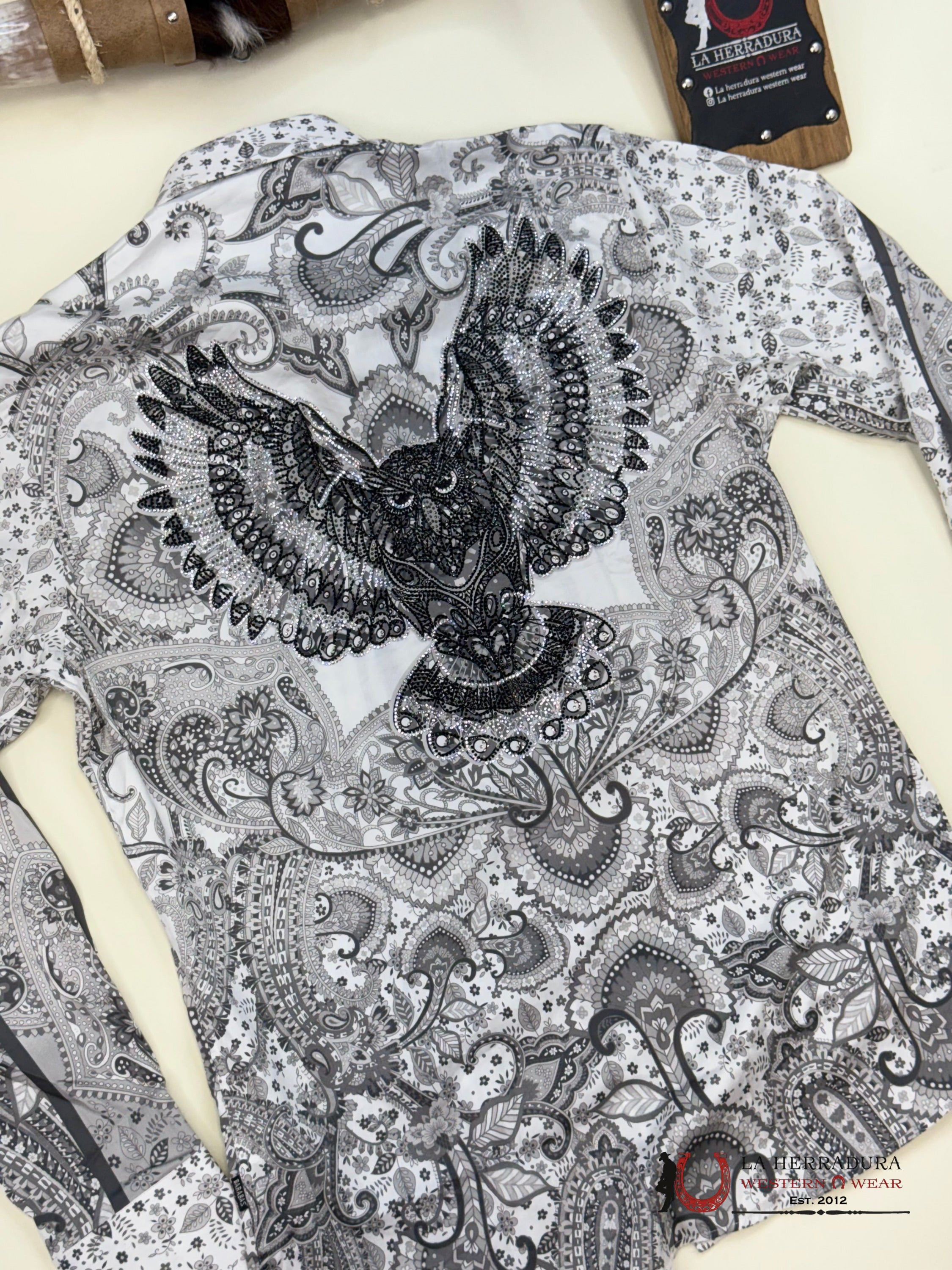 MENS PEDRERIA WHITE OWL PR01 LONG SLEEVE SHIRT - 4SPR01 ROPA HOMBRES