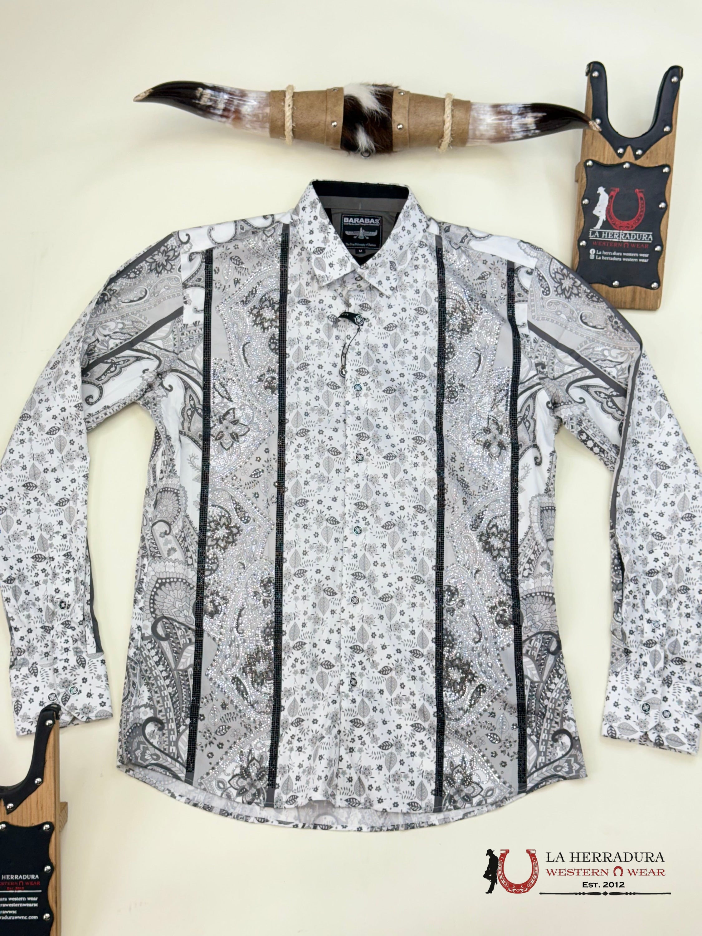 MENS PEDRERIA WHITE OWL PR01 LONG SLEEVE SHIRT - 4SPR01 ROPA HOMBRES