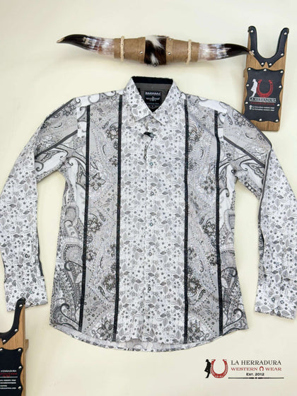 MENS PEDRERIA WHITE OWL LONG SLEEVE SHIRT - 4SPR01