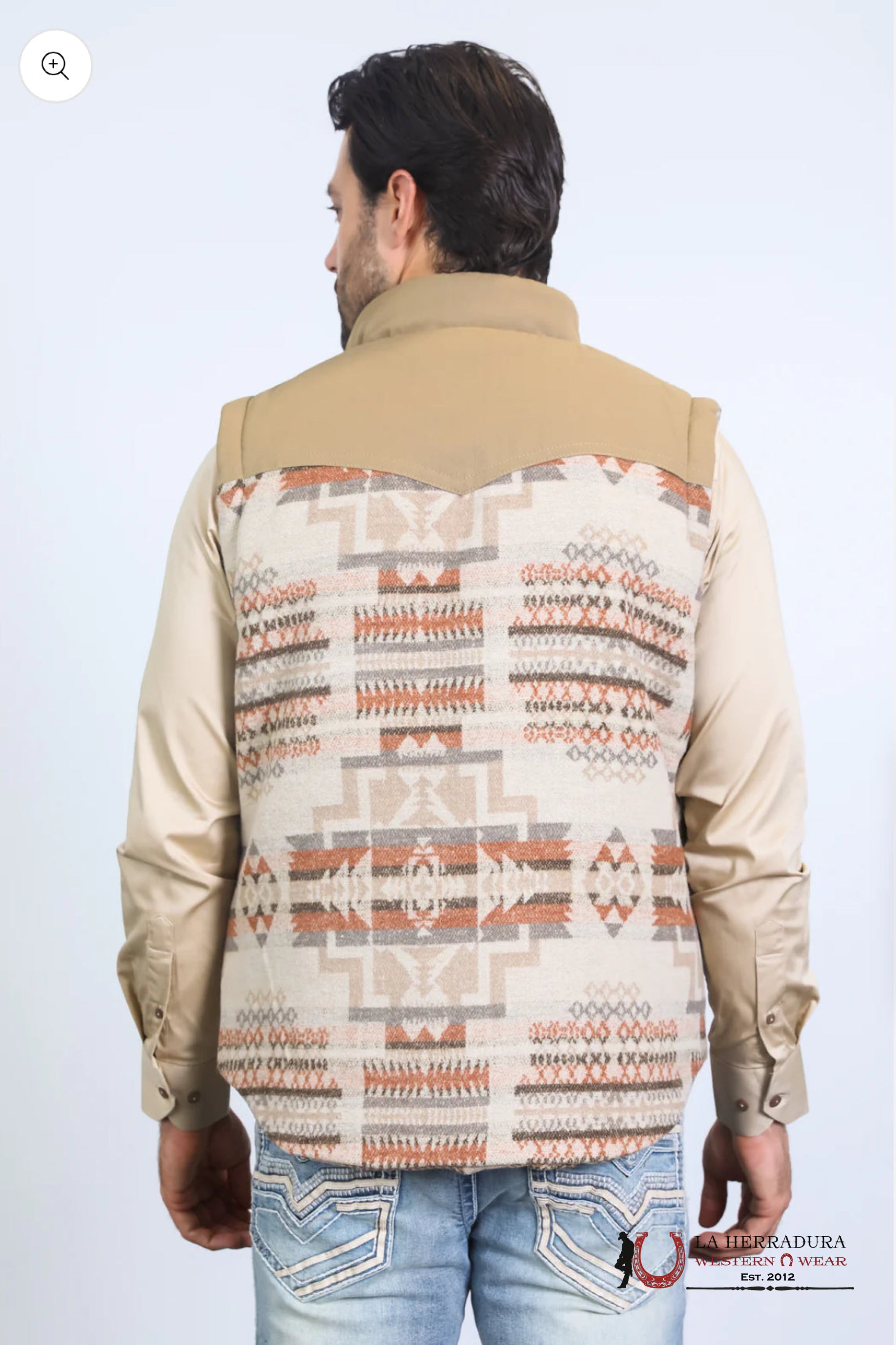 Men’s Platini Vest Biege/ Aztec- Azv10336 Ropa Hombres