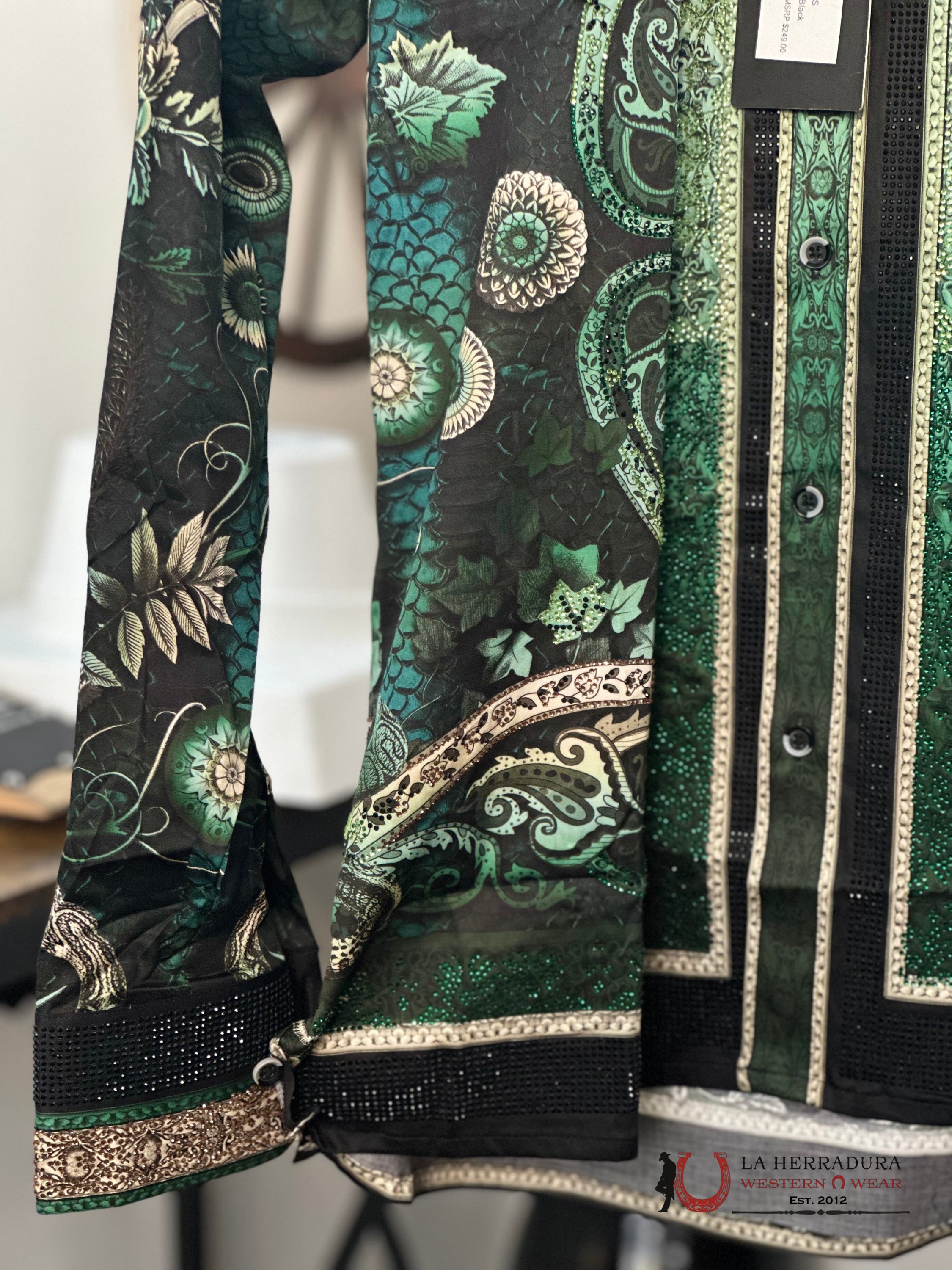 Barabas Pedrería Black Forest Green 408 Ropa Hombres