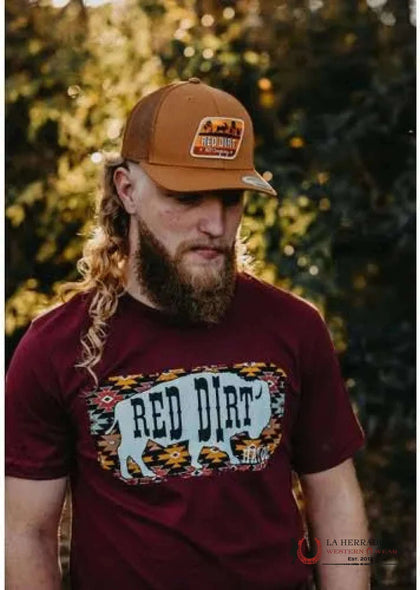 MENS RED DIRT HAT CO. -CAMISETA GREAT WHITE CH8252500CRD0A4