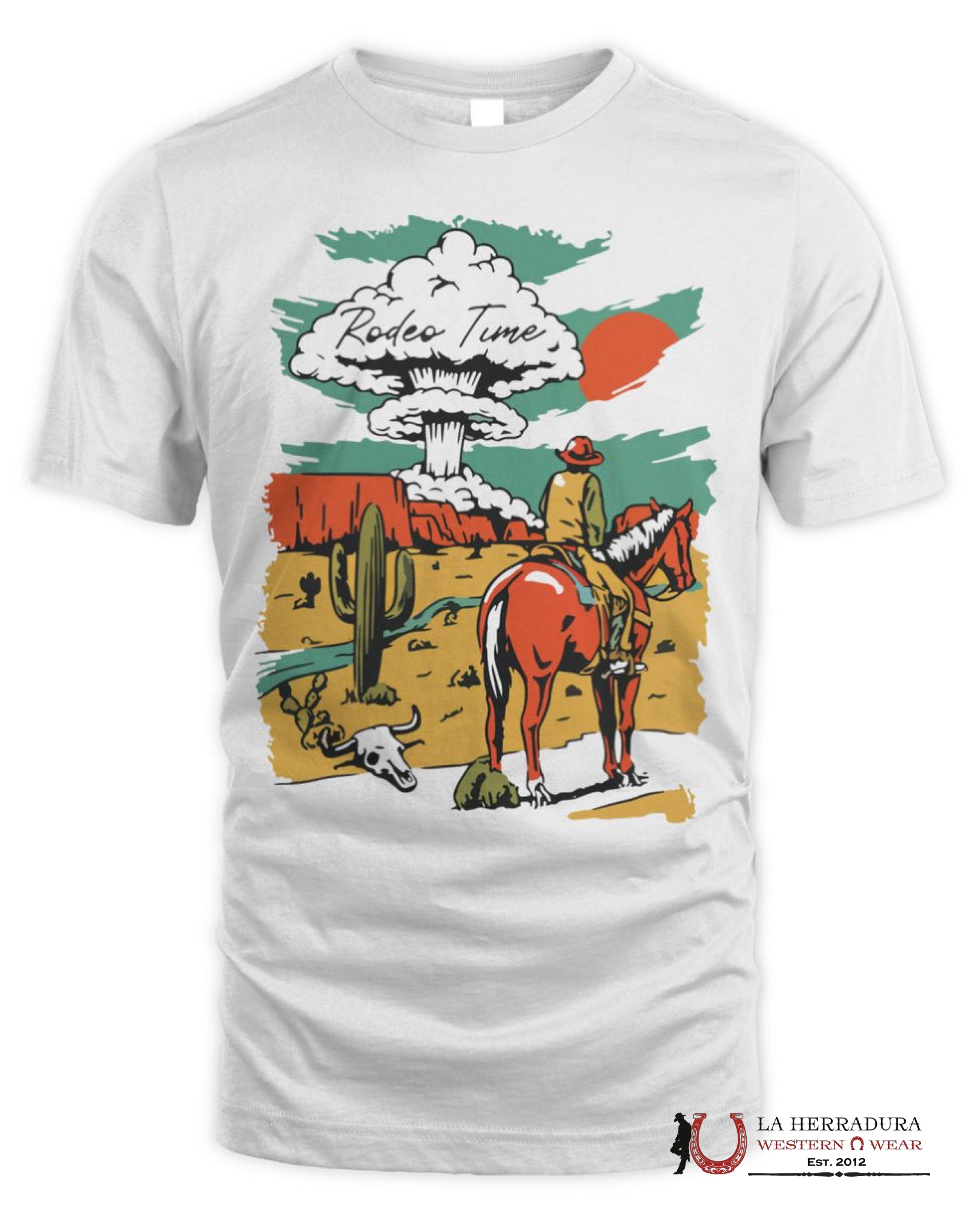 MENS RODEO TIME TSHIRT -RADIATION RANCH ROPA HOMBRES