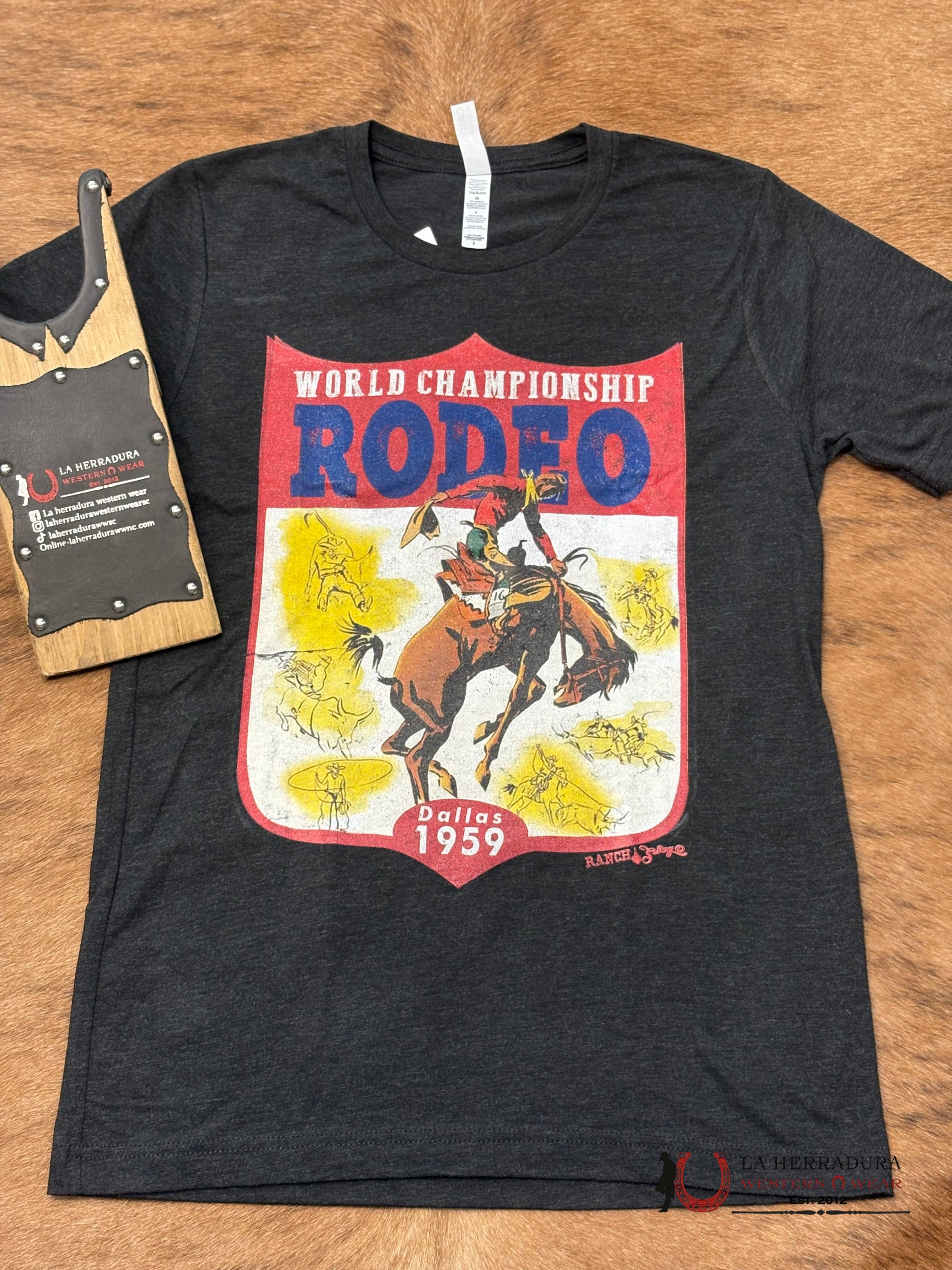 MENS WORLD CHAMPIONSHIP RODEO RANCH ROPA HOMBRES