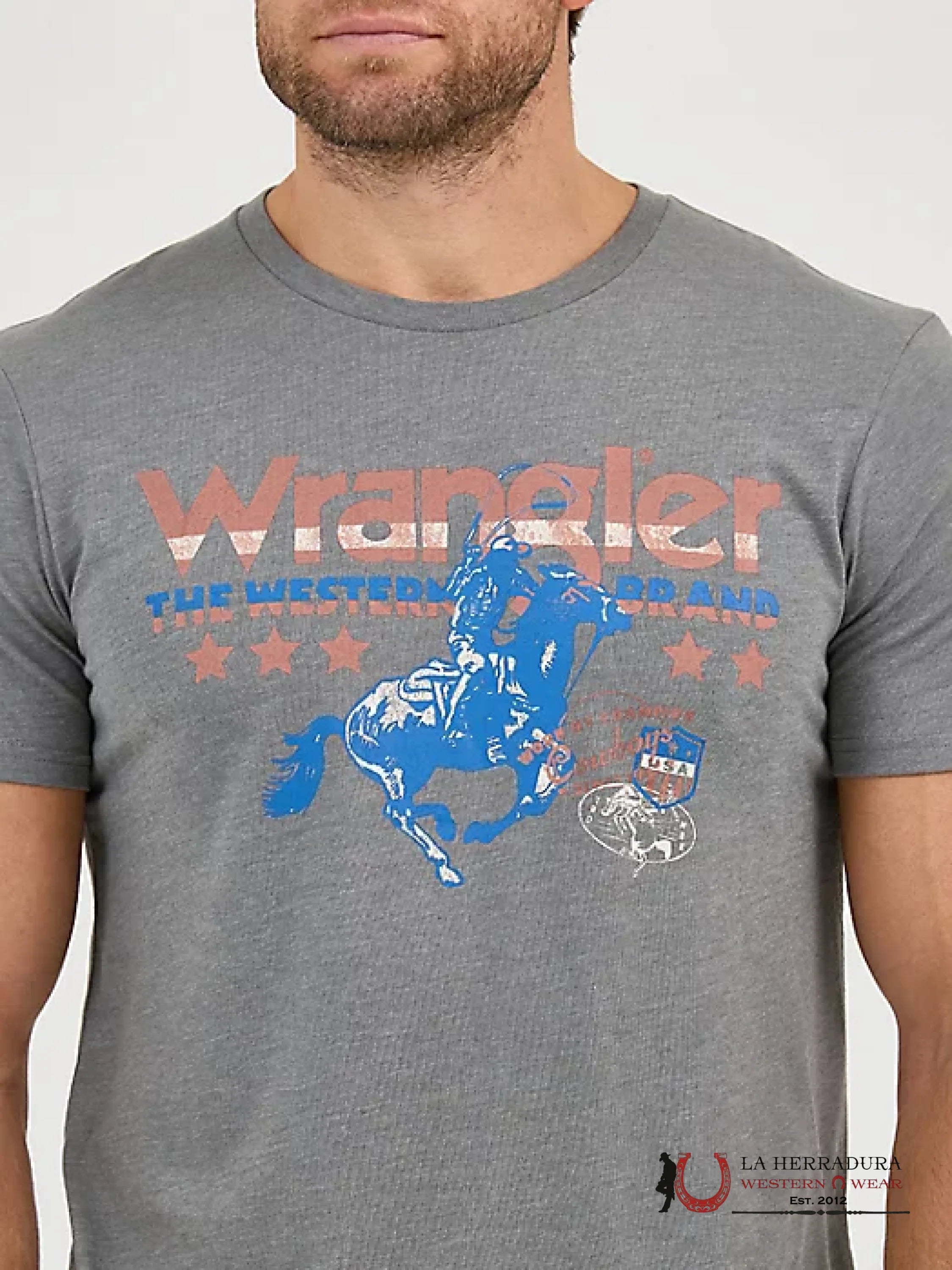 MEN’S WRANGLER AMERICANA LOGO T-SHIRT - 1831 ROPA HOMBRES