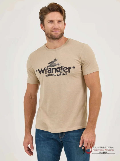 MEN’S WRANGLER Born Free T-SHIRT 112361656