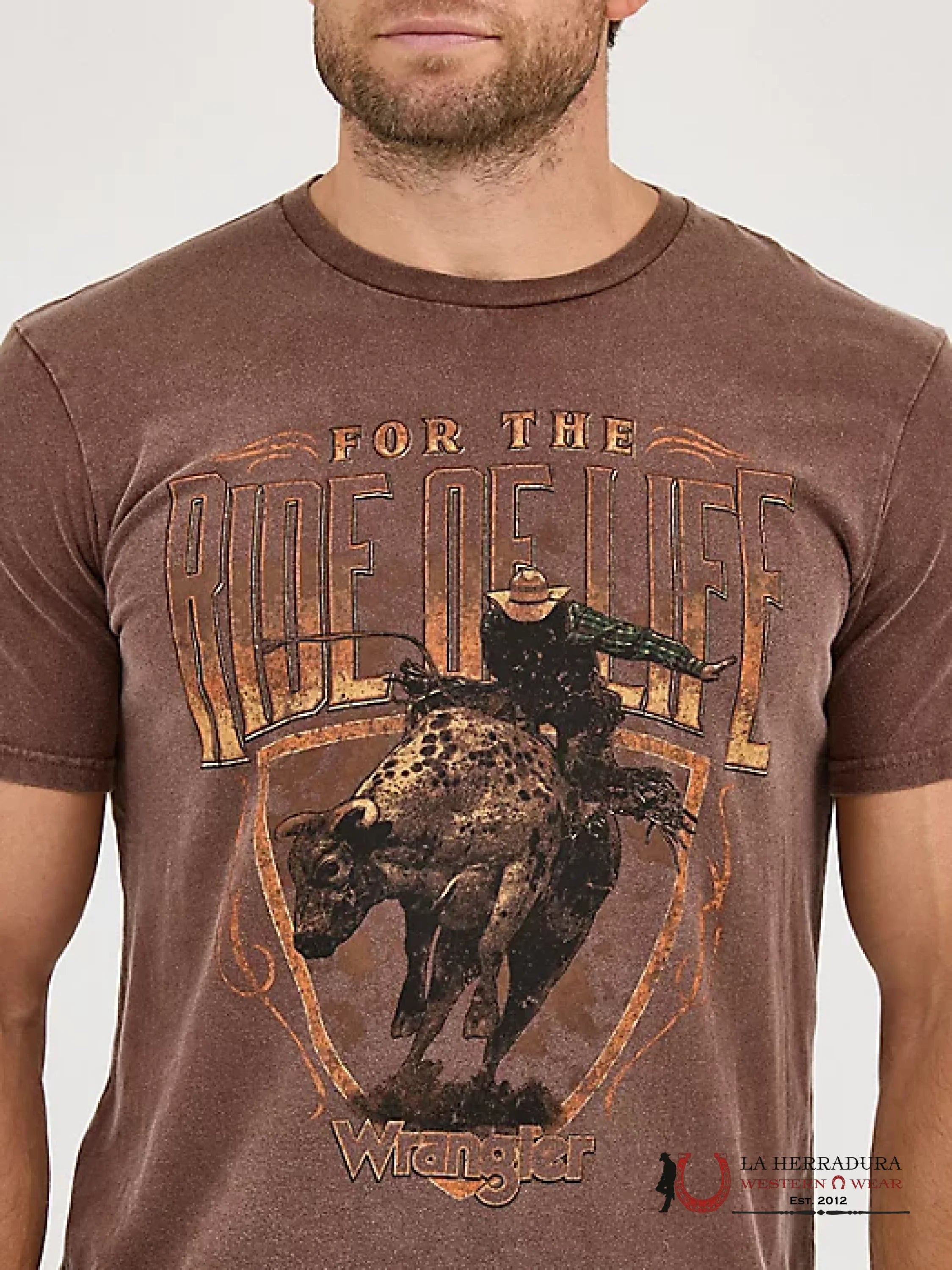 MEN’S WRANGLER FOR THE RIDE OF LIFE GRAPHIC T-SHIRT - 1859 ROPA HOMBRES