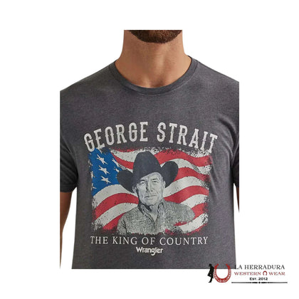 MENS WRANGLER GEORGE STRAIT T-SHIRT 112344133
